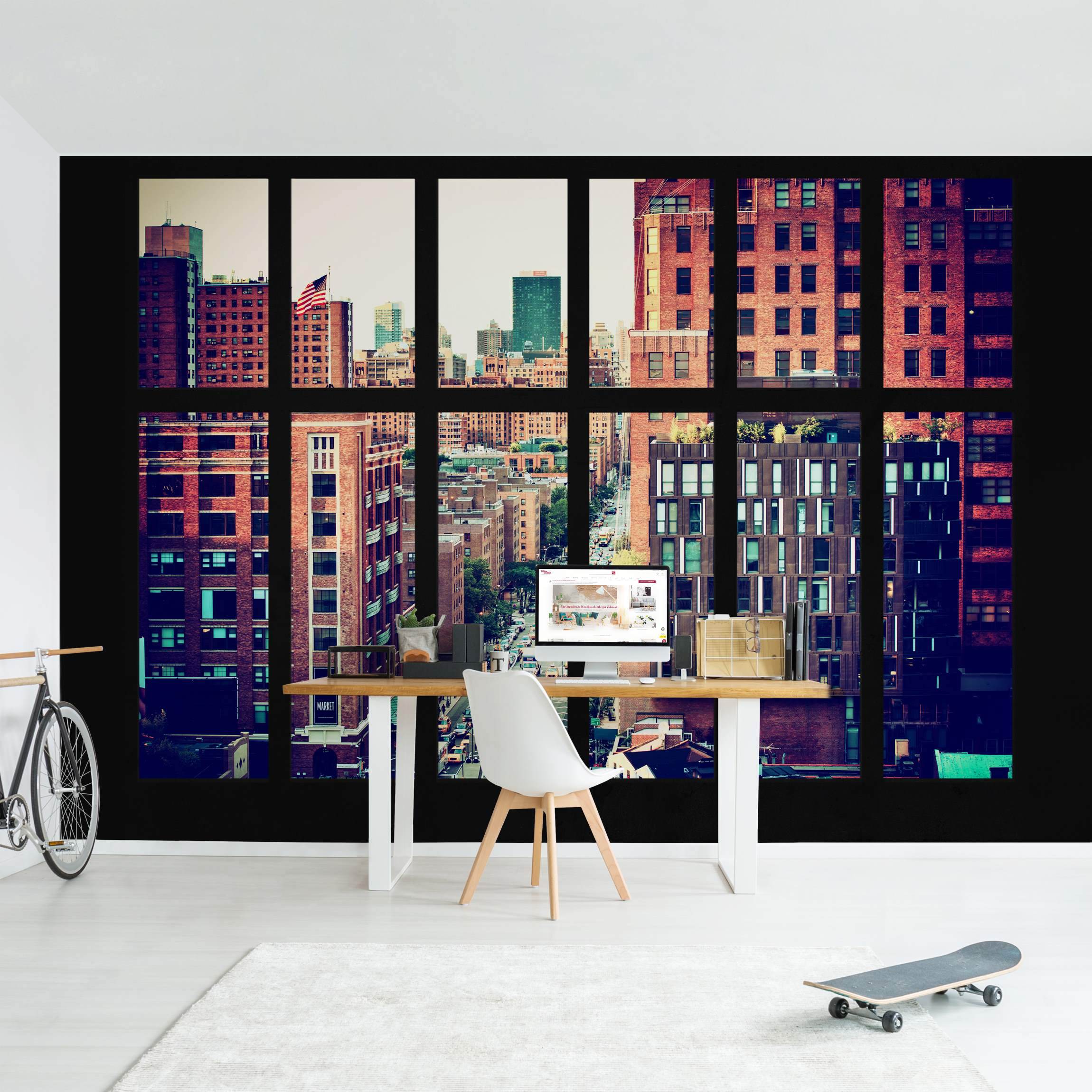 Fototapete New York Fensterblick III