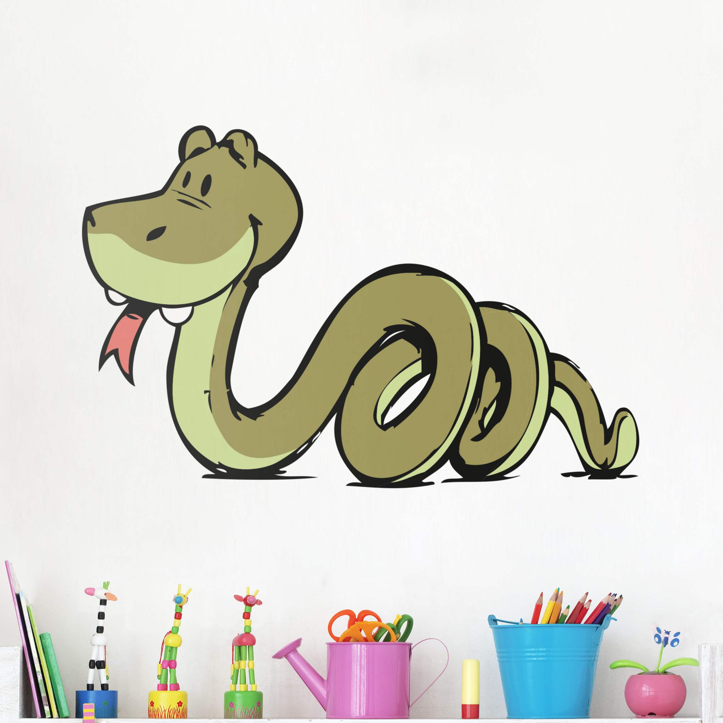 Wandtattoo NICI - Wild Friends - Schlange