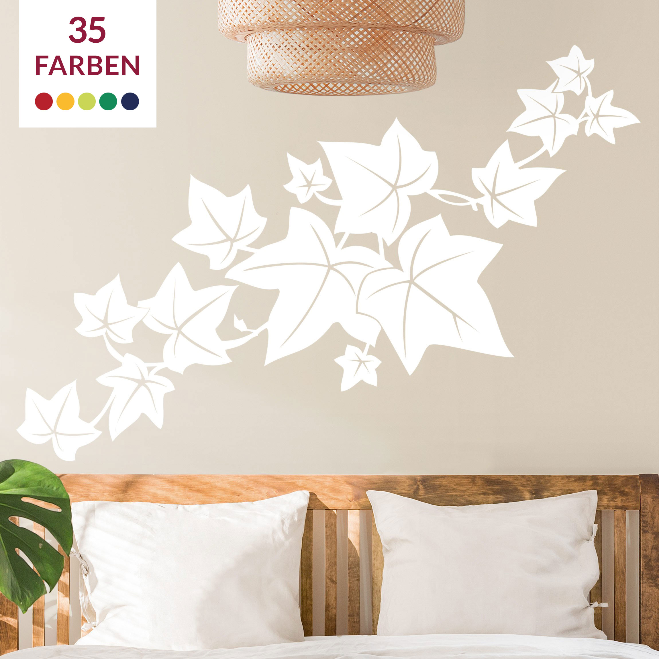 Wandtattoo Blumen No.AS2 Efeu