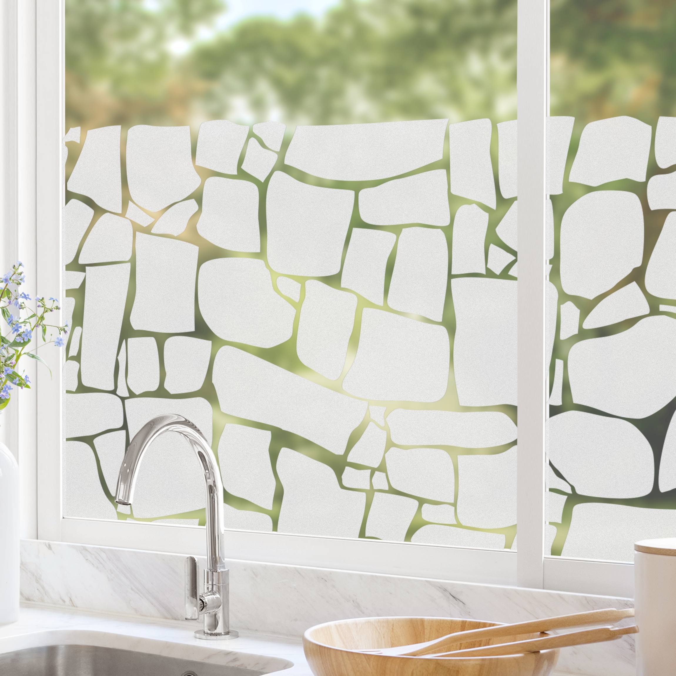 Fensterfolie Sichtschutz No.UL1061 Natursteine II