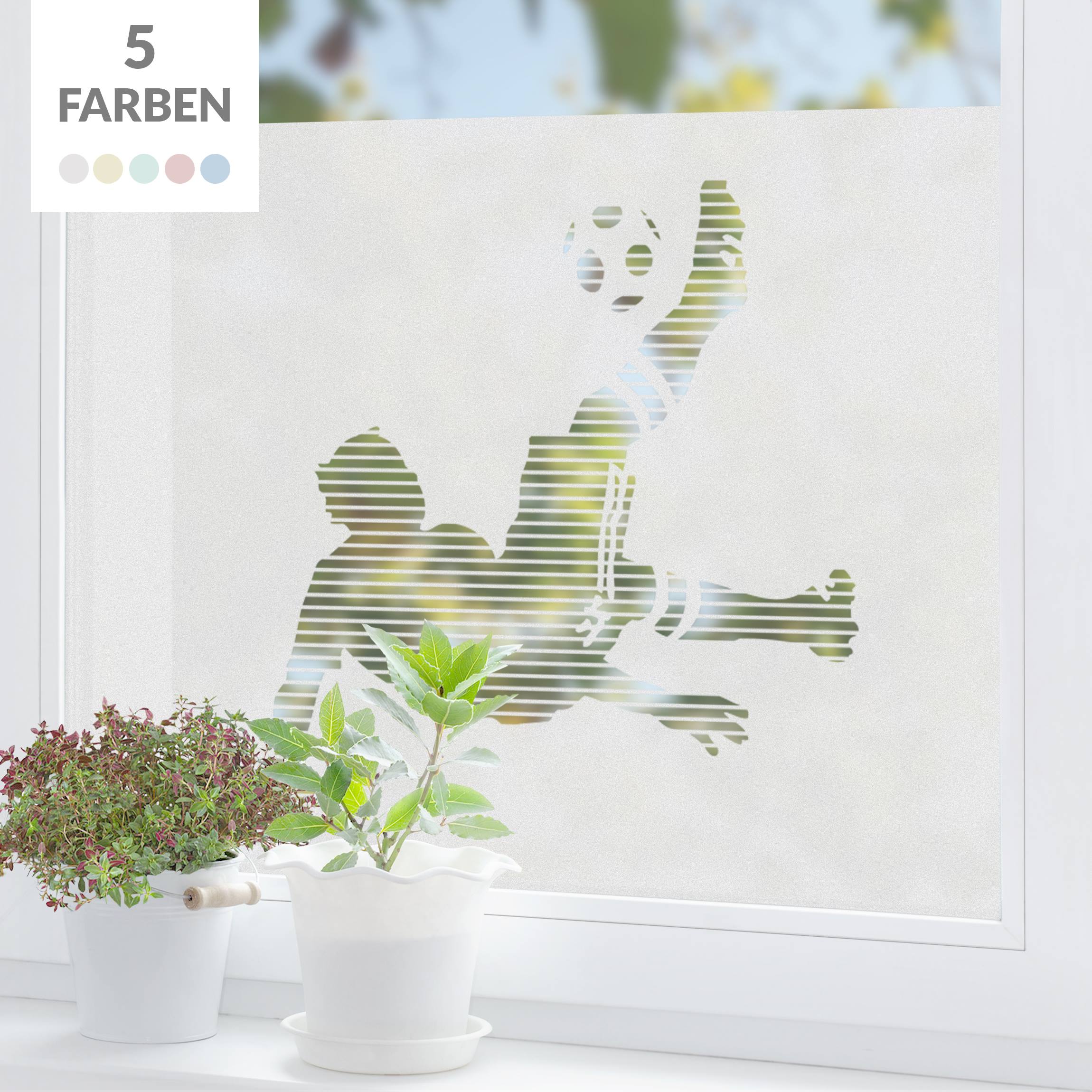 Fensterfolie Sichtschutz No.UL6 Fussball - Fallrückzieher II