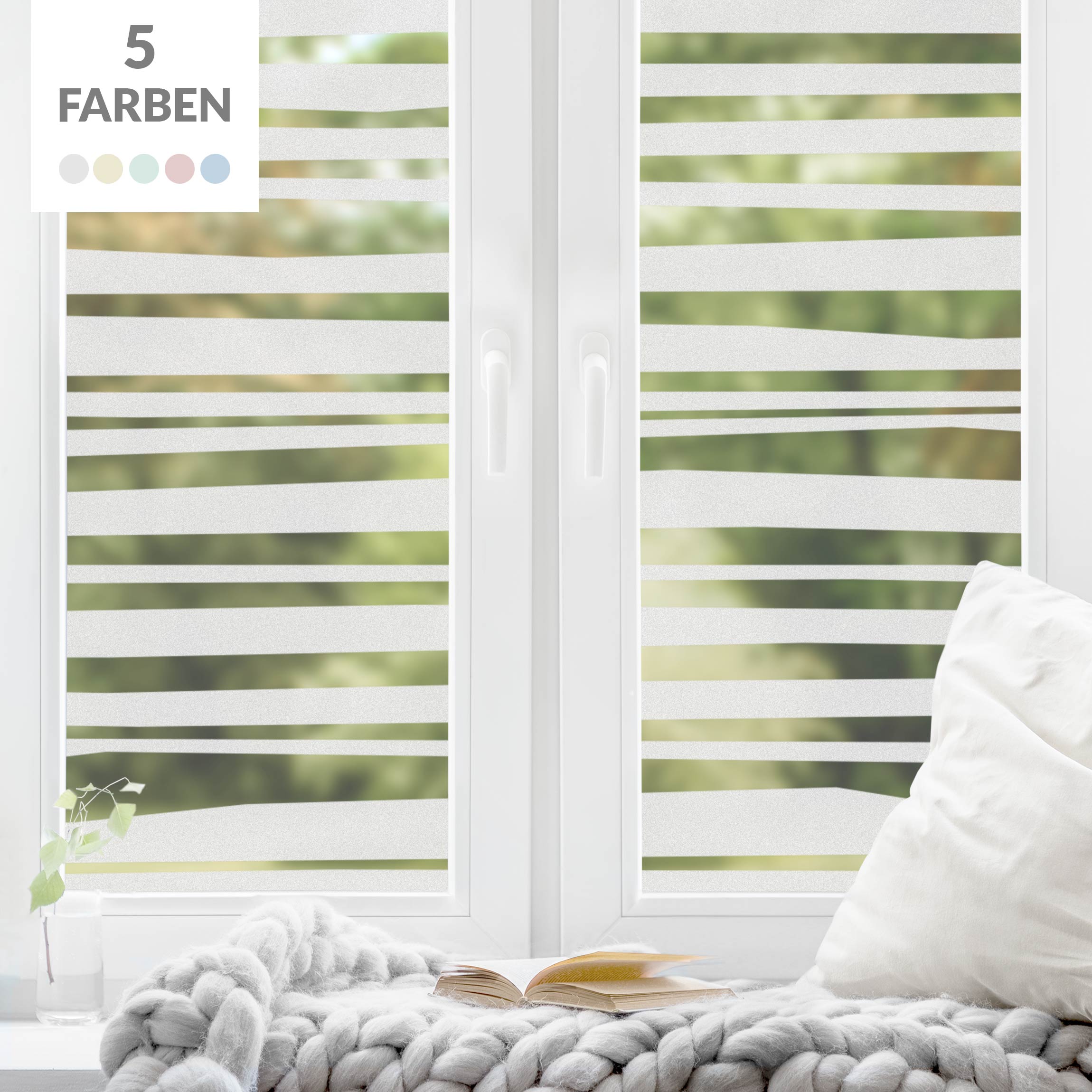 Fensterfolie Sichtschutz No.UL940 Jalousie II