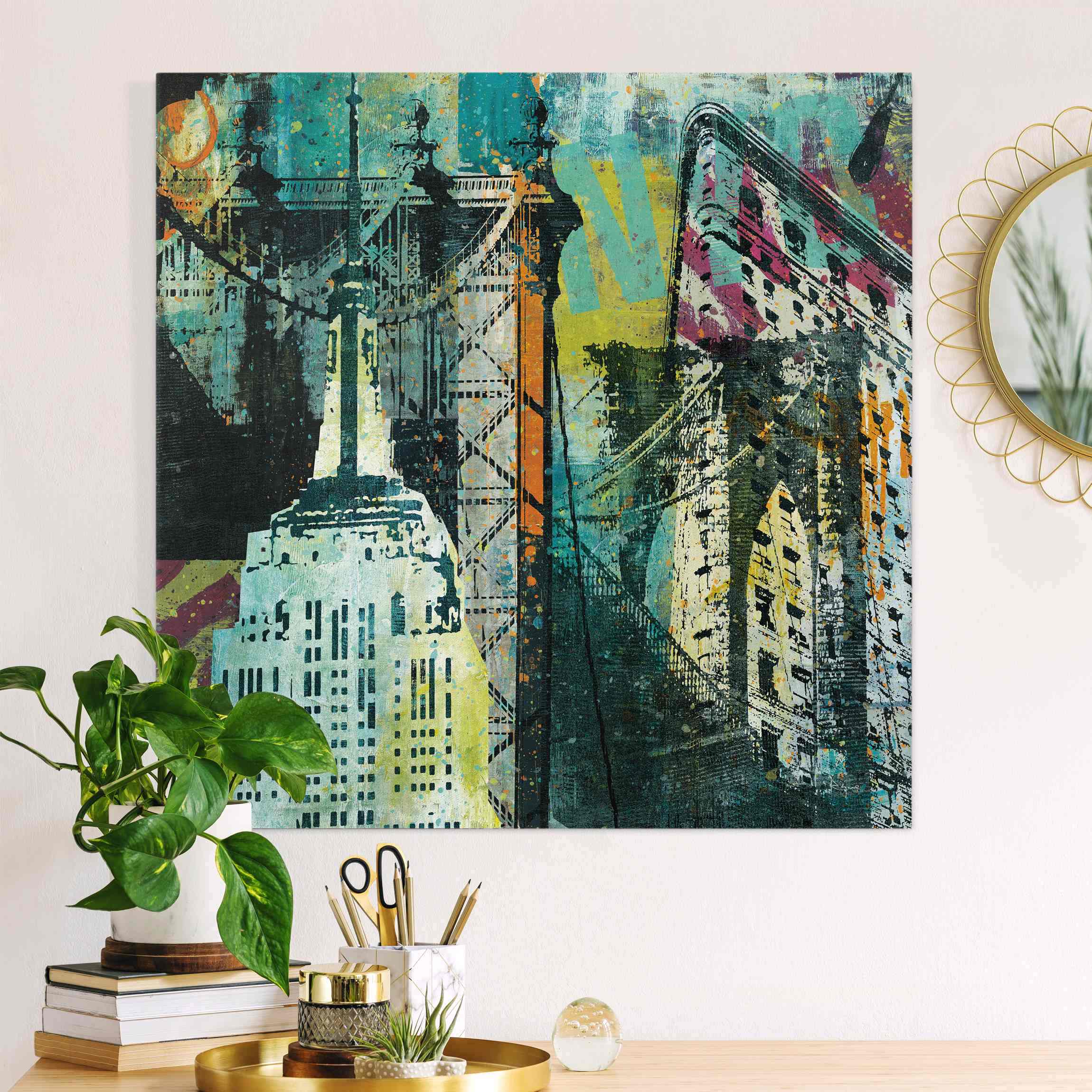 Leinwandbild NY Graffiti