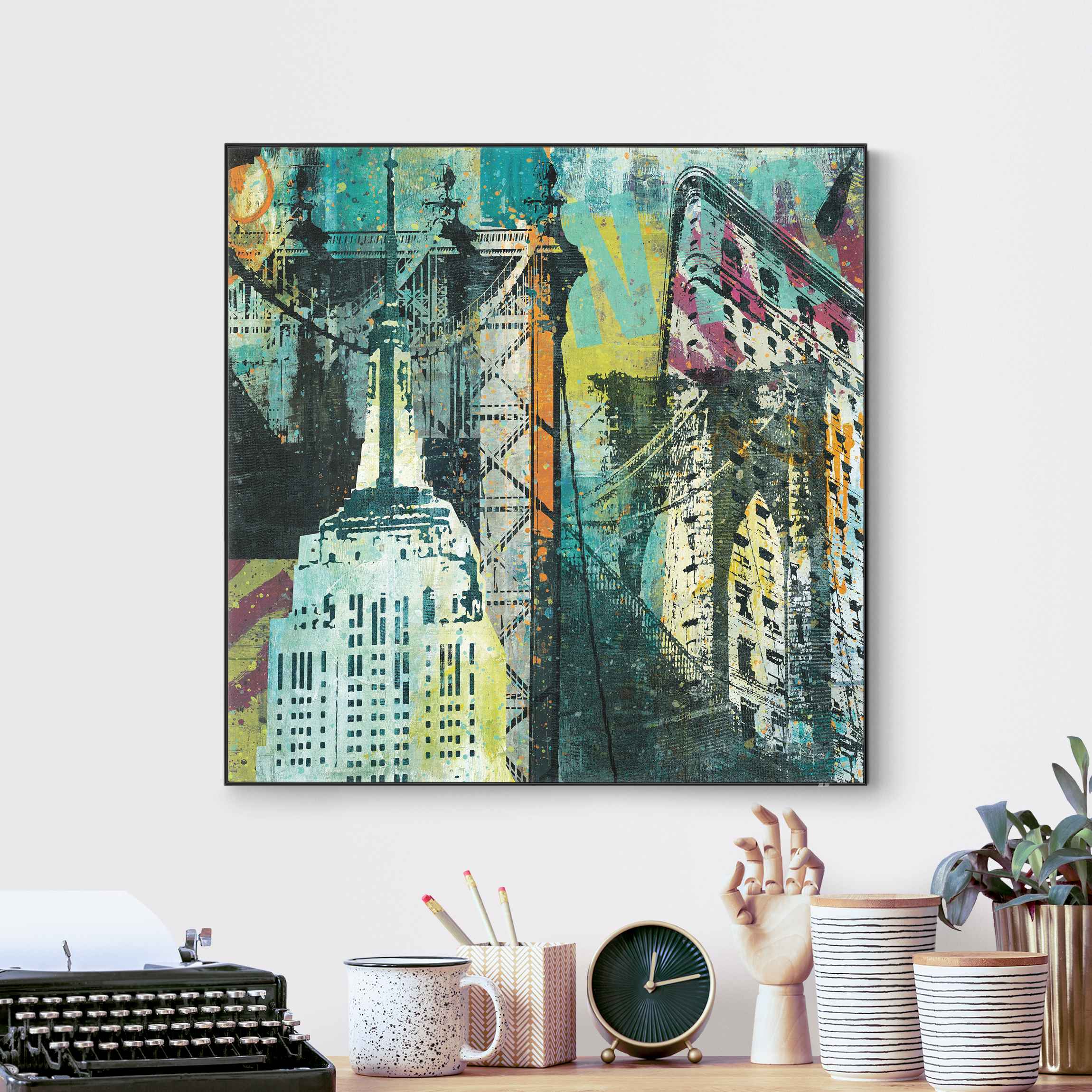 Wechselbild NY Graffiti