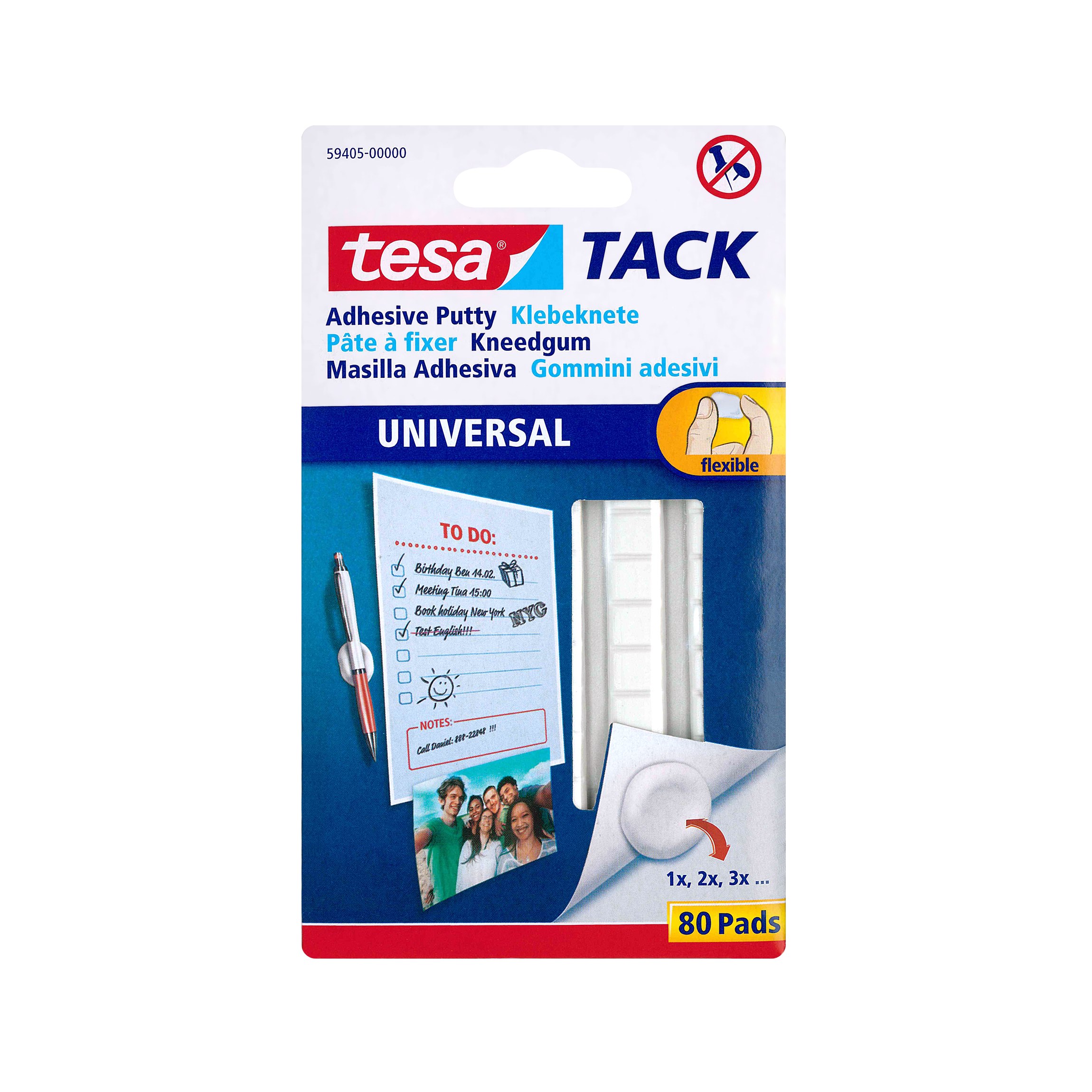Zubehör tesa TACK Klebeknete