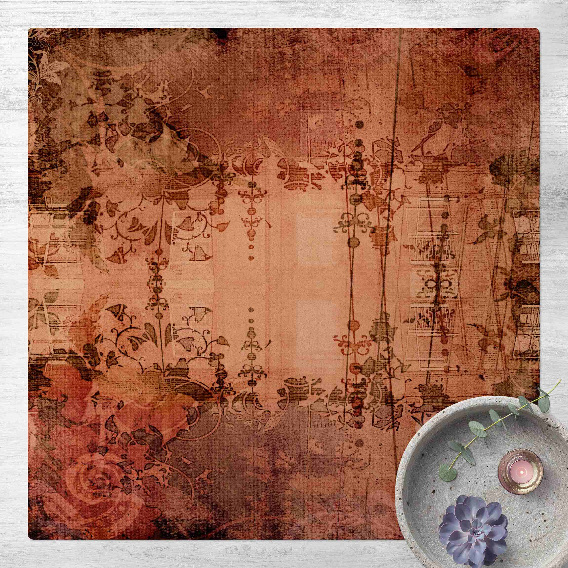 Kork-Teppich Old Grunge