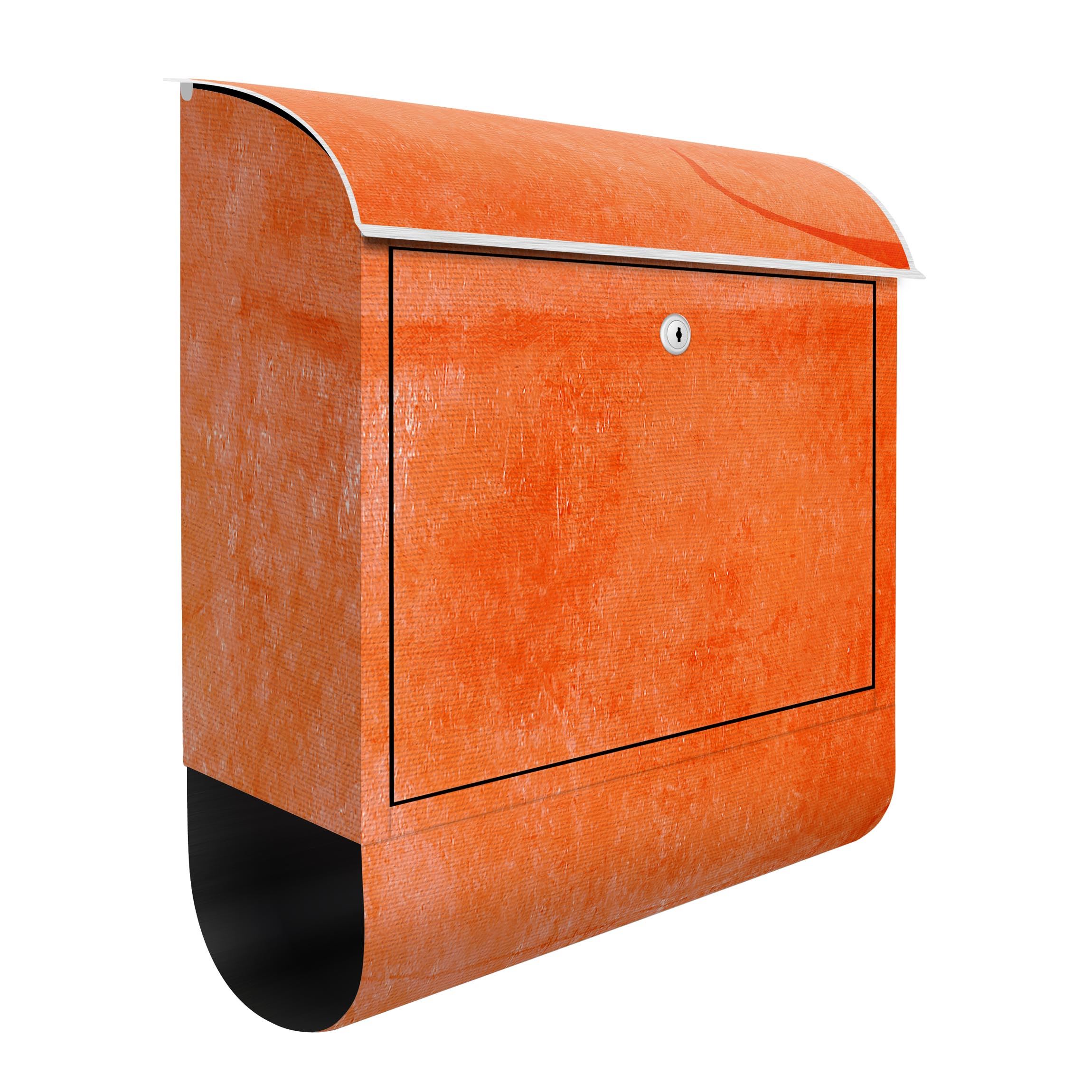 Briefkasten Oranger Stier