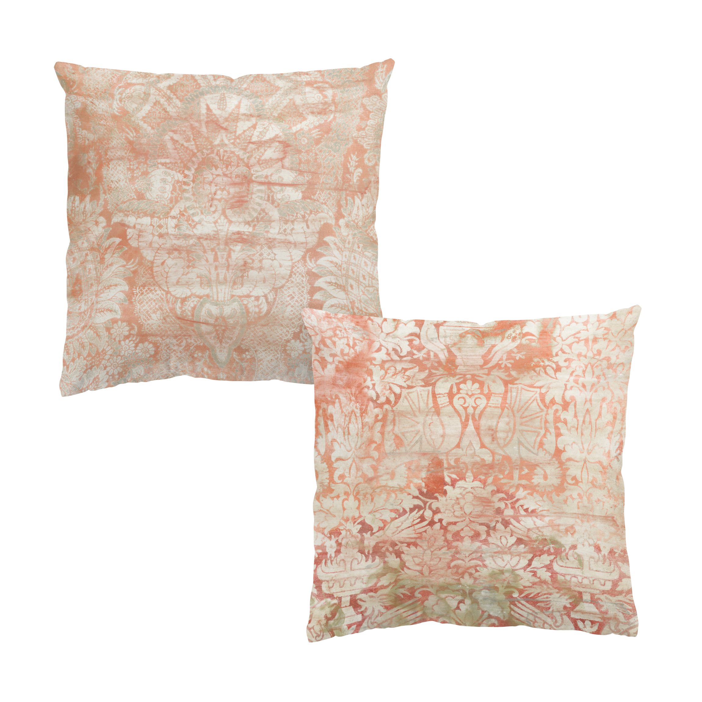 Dekokissen 2er Set Ornamentgewebe Set I