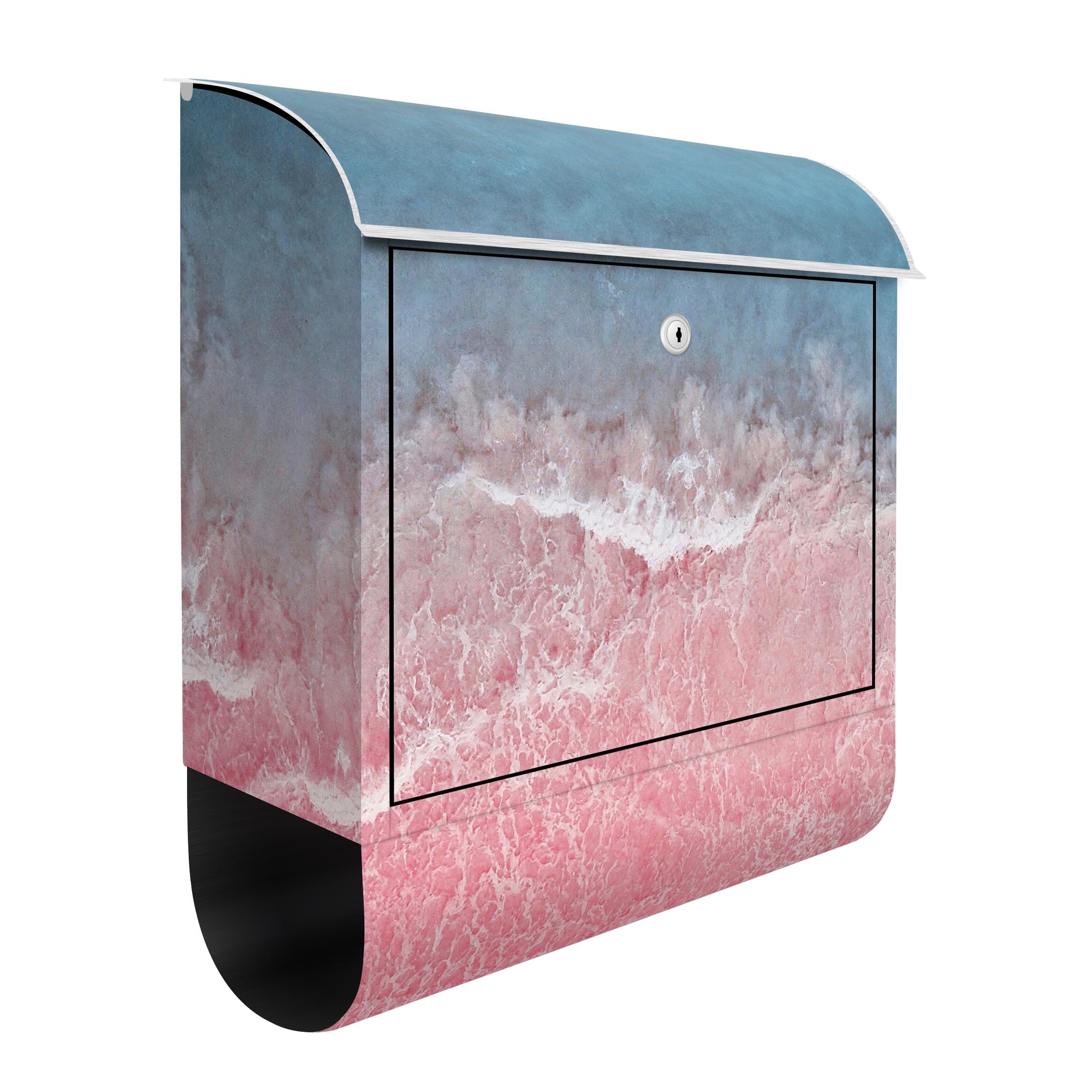Briefkasten Ozean in Pink