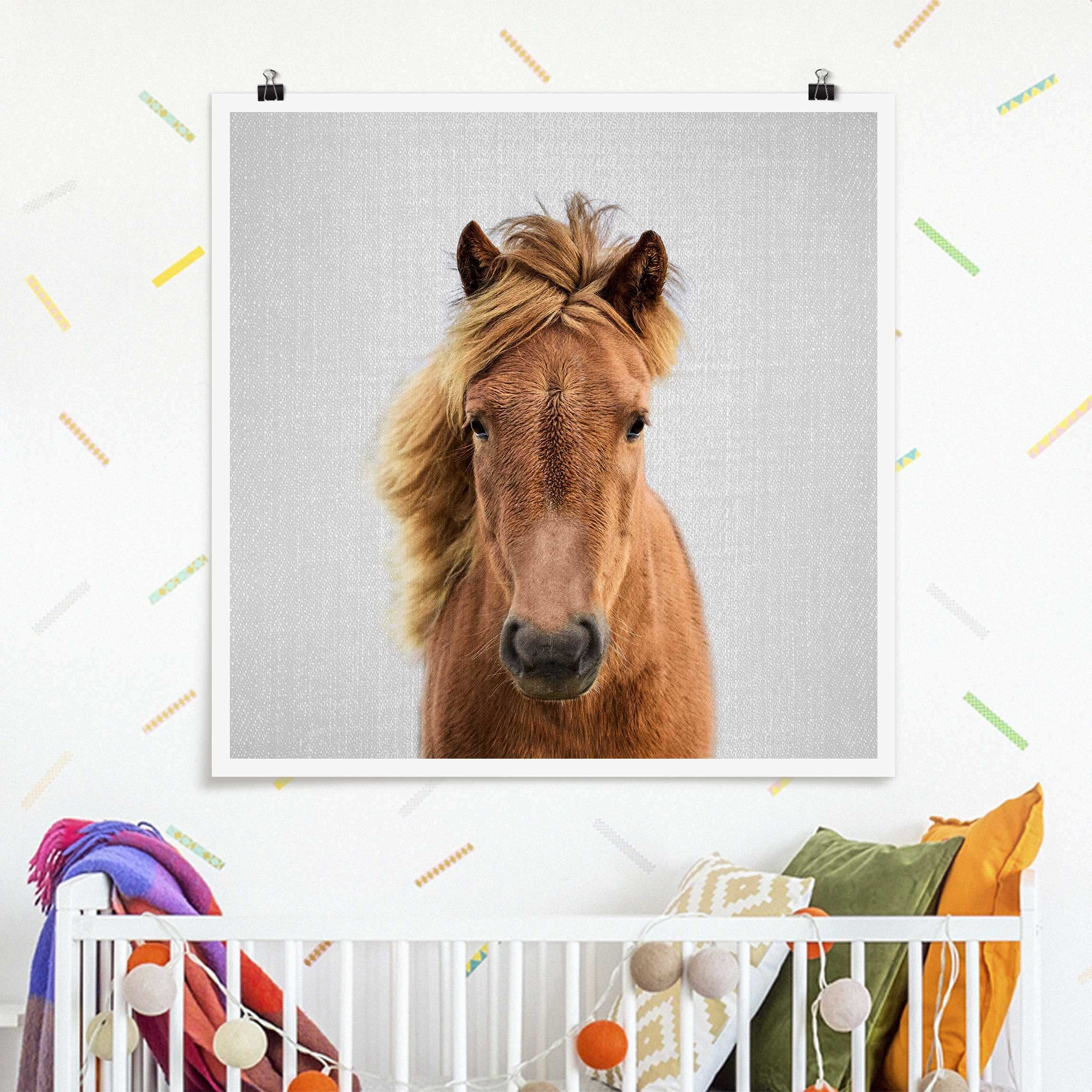 Poster Pferd Pauline