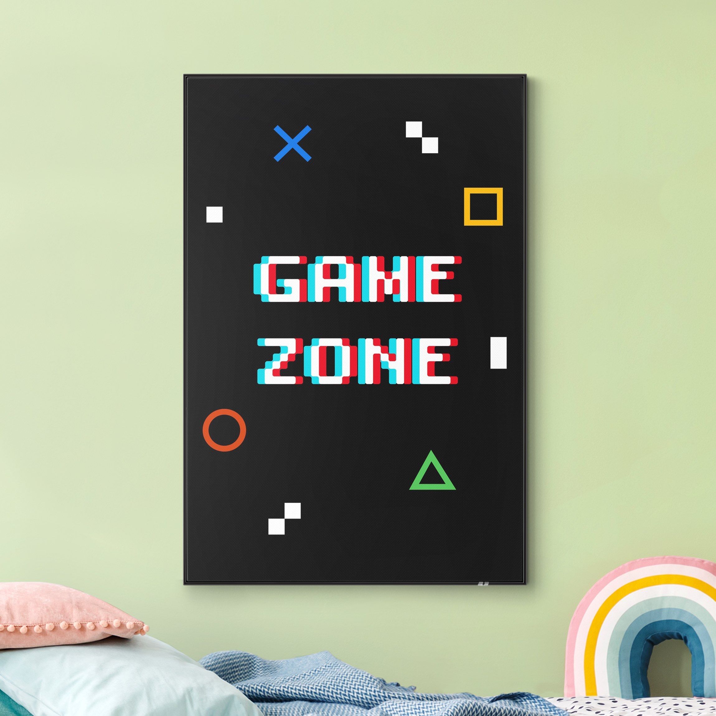 Wechselbild Pixel Spruch Game Zone