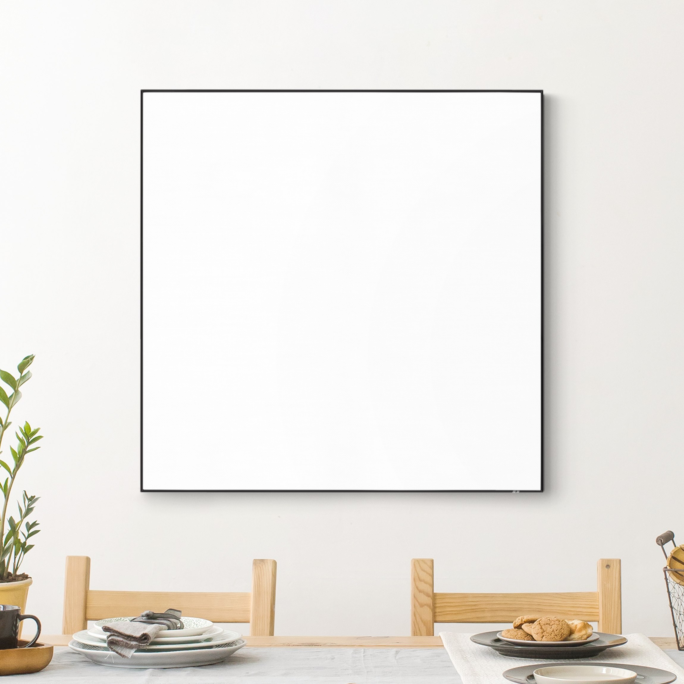 Wechselbild Polarweiß Beamer Leinwand