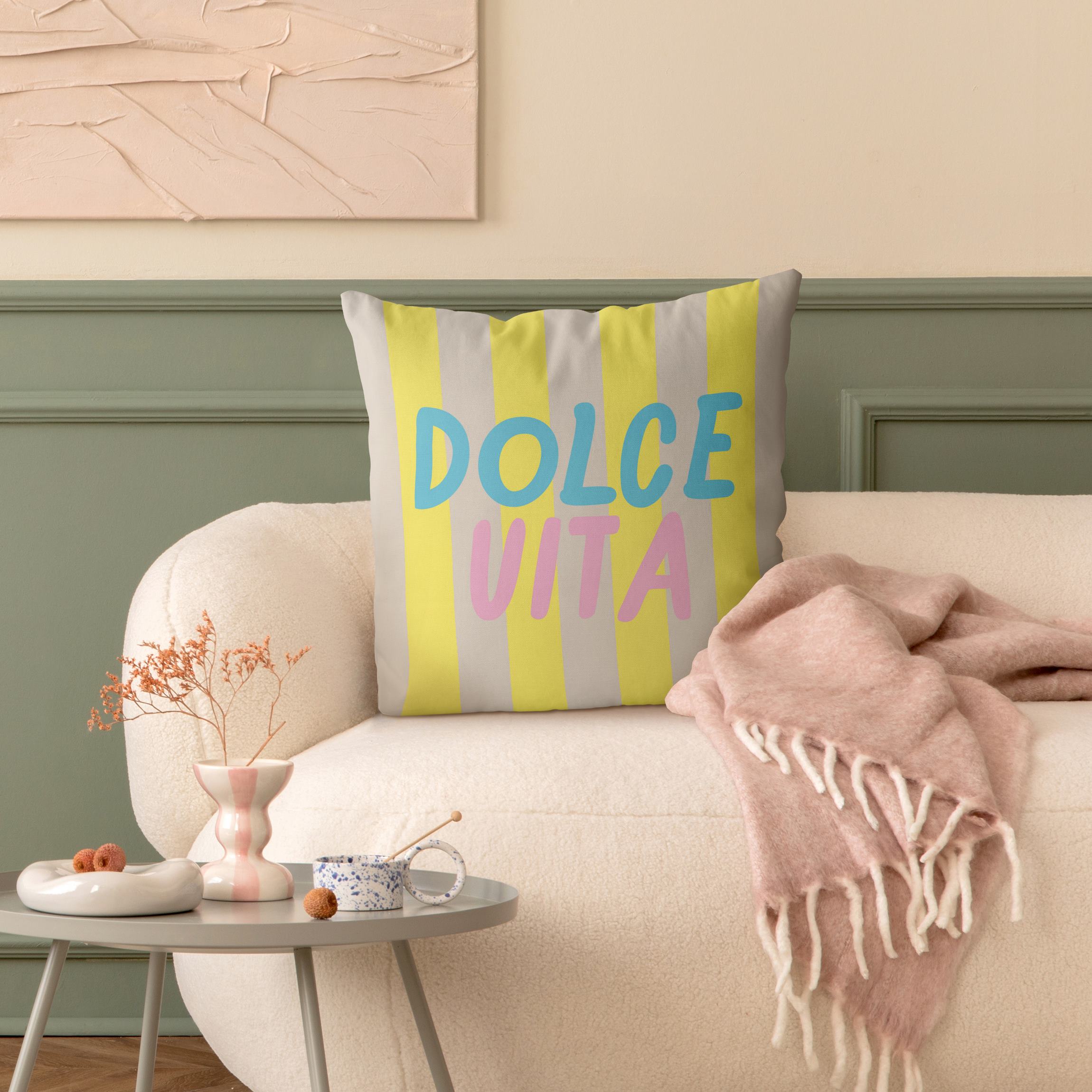 Dekokissen PopArt Sommer Dolce Vita