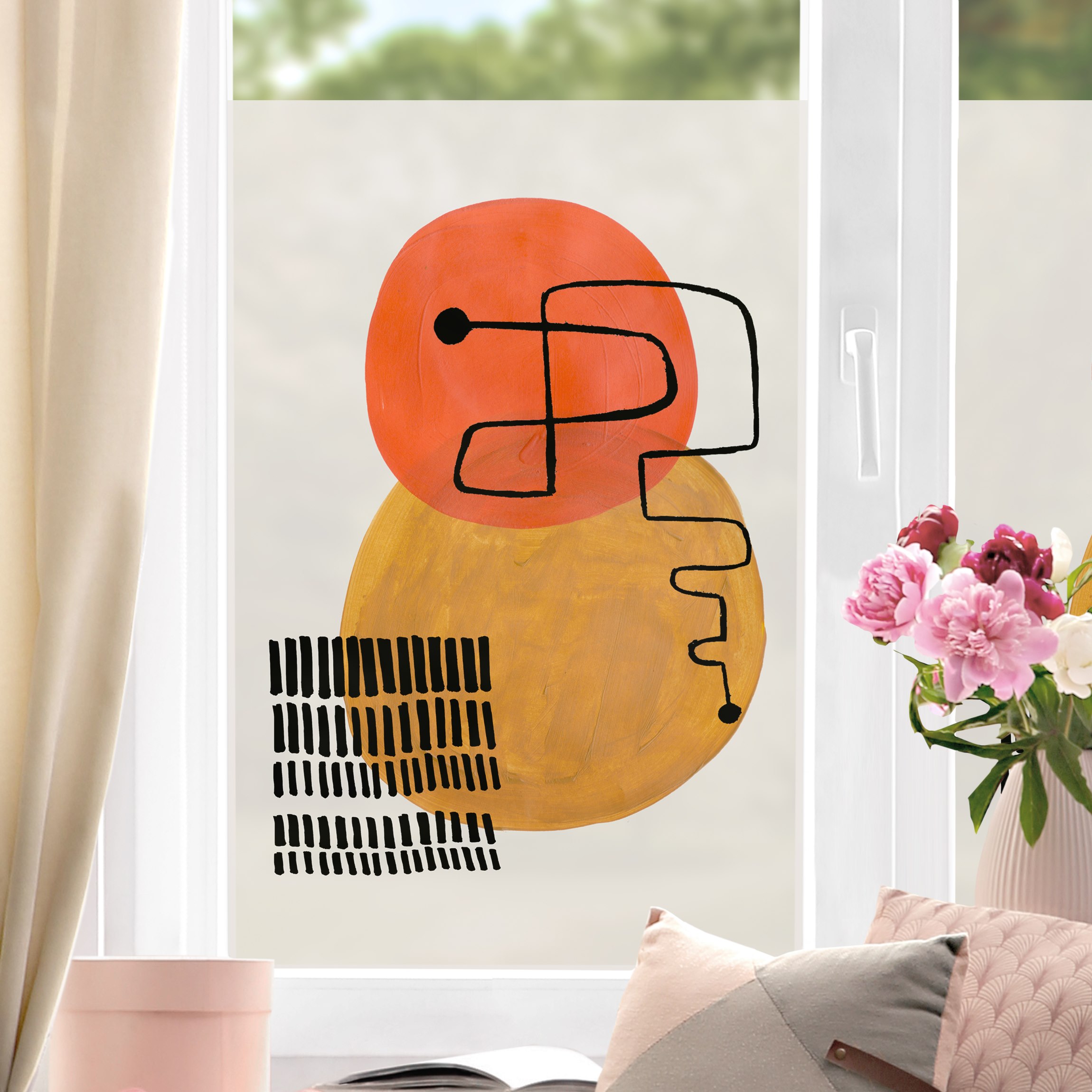 Fensterfolie Proberaum III