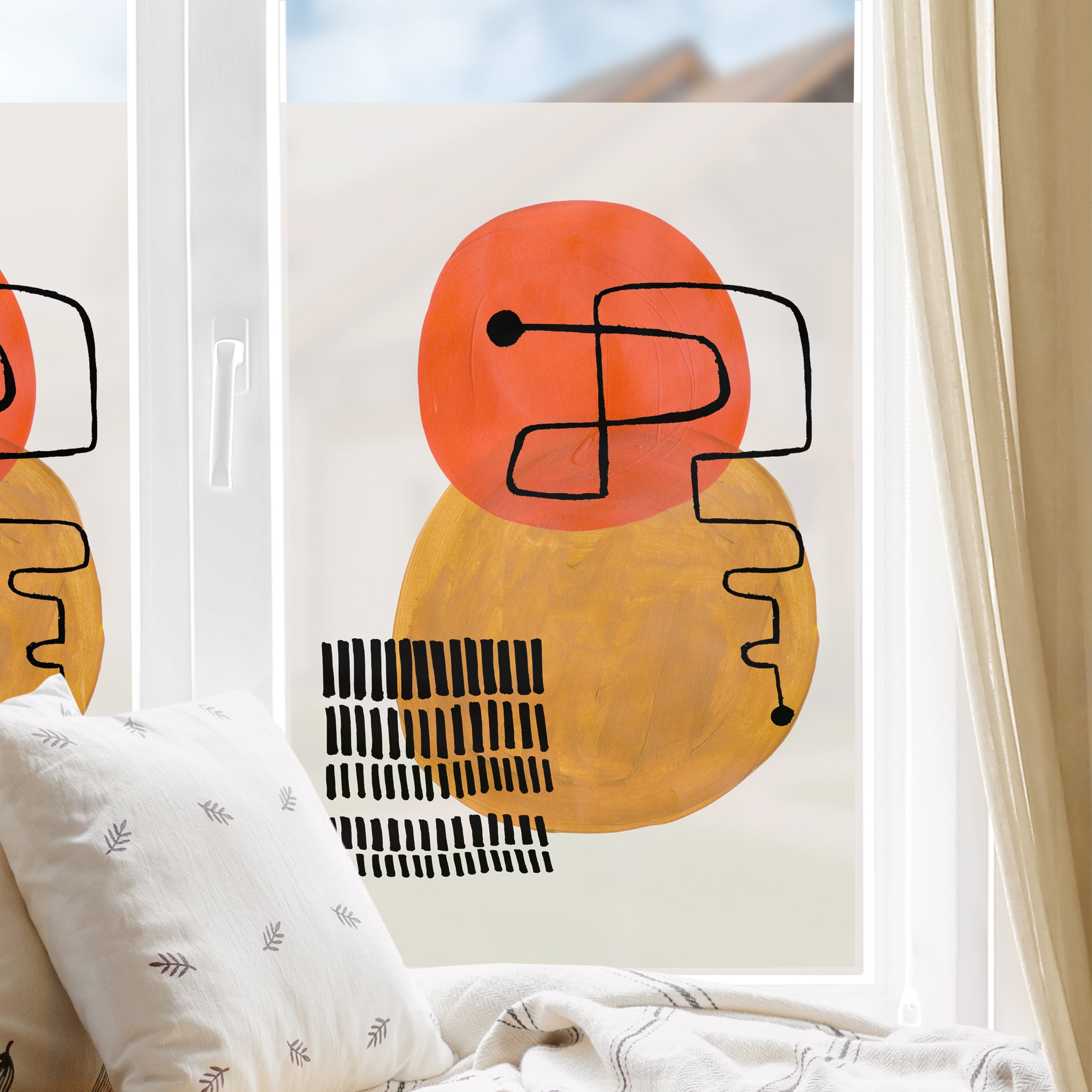 Fensterfolie Proberaum III