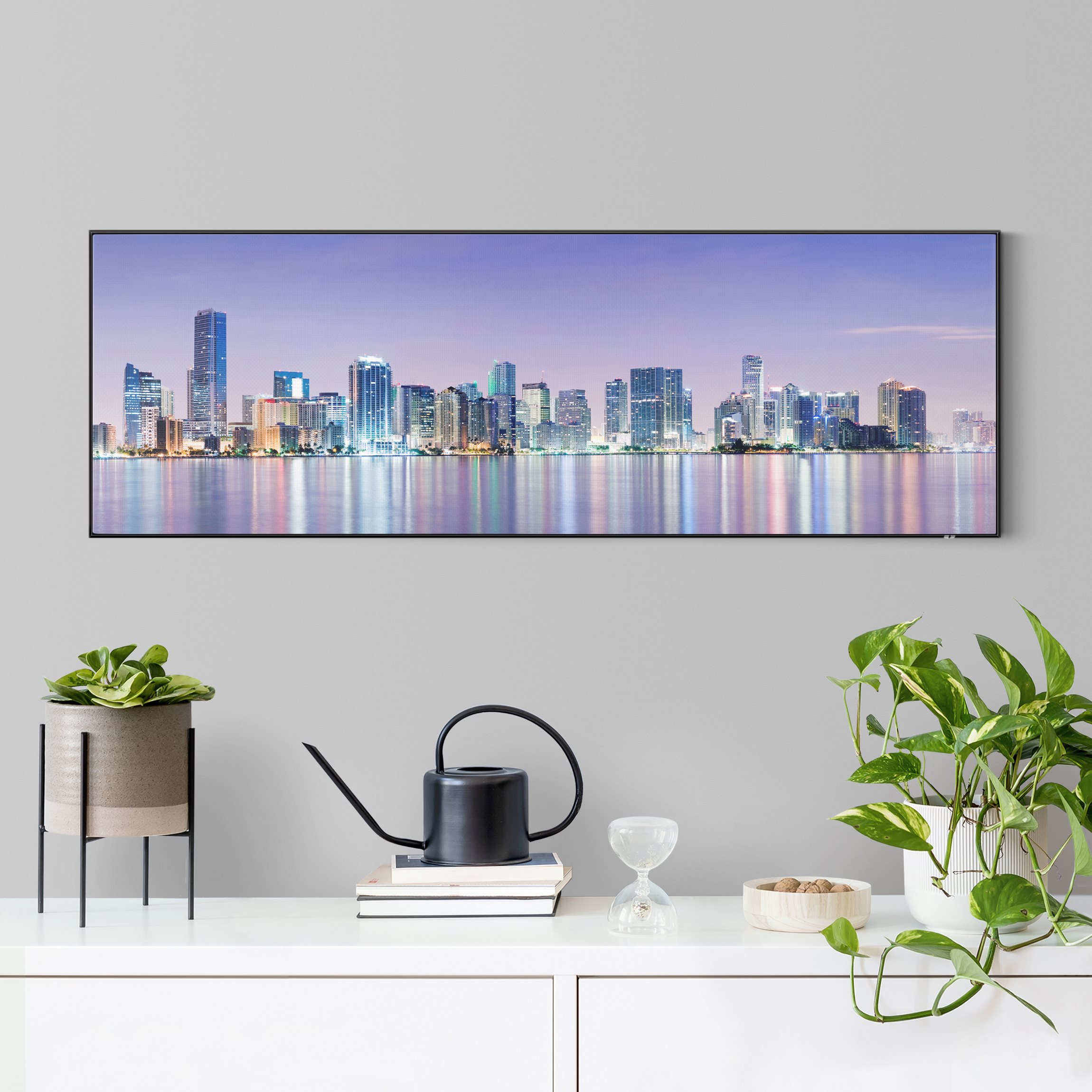 Wechselbild Purple Miami Beach