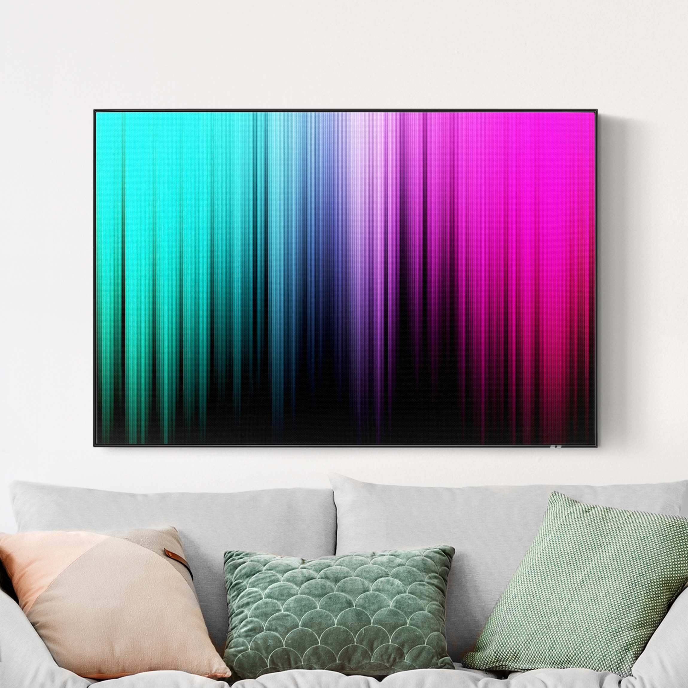 Akustik-Wechselbild Rainbow Display