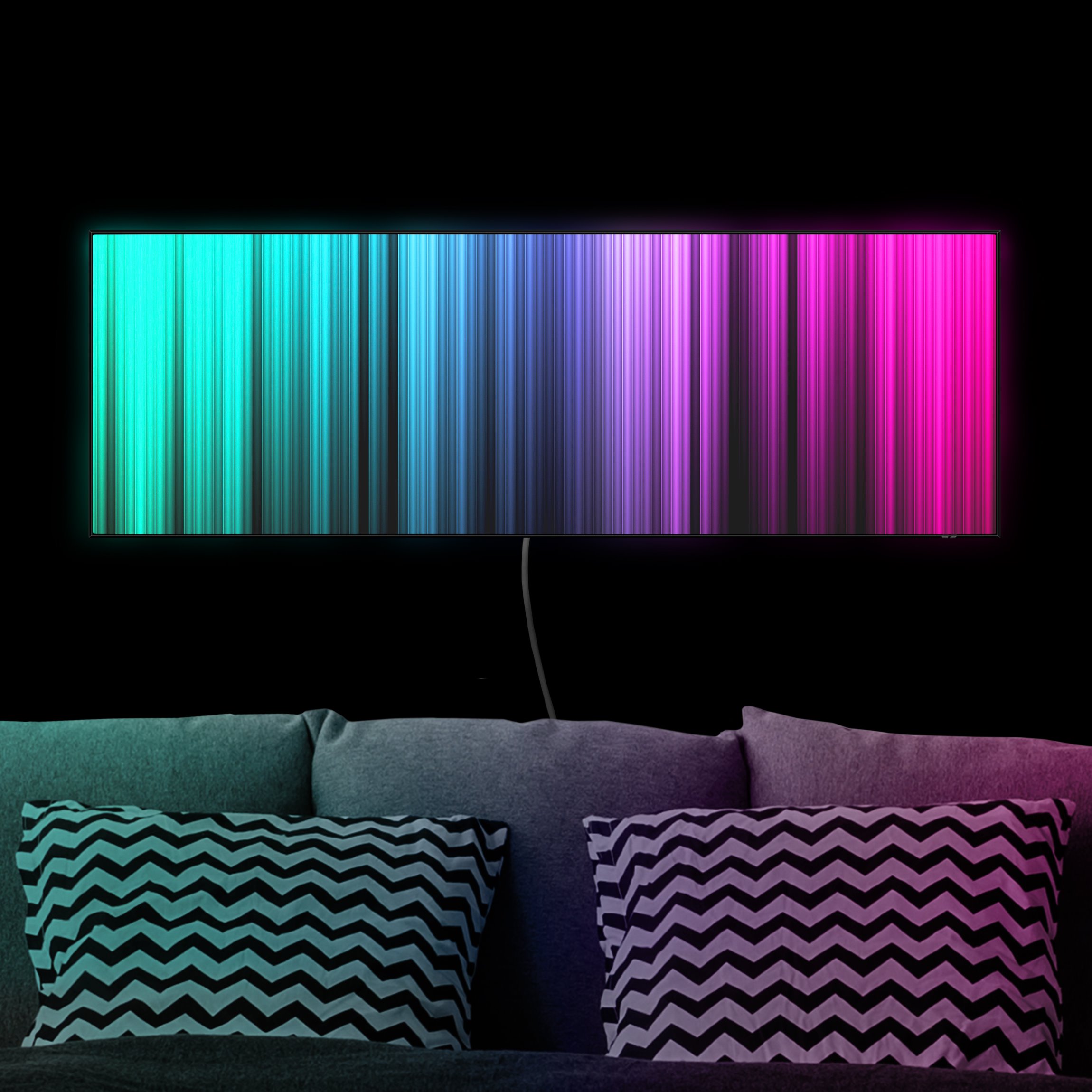 LED-Wechselbild Rainbow Display