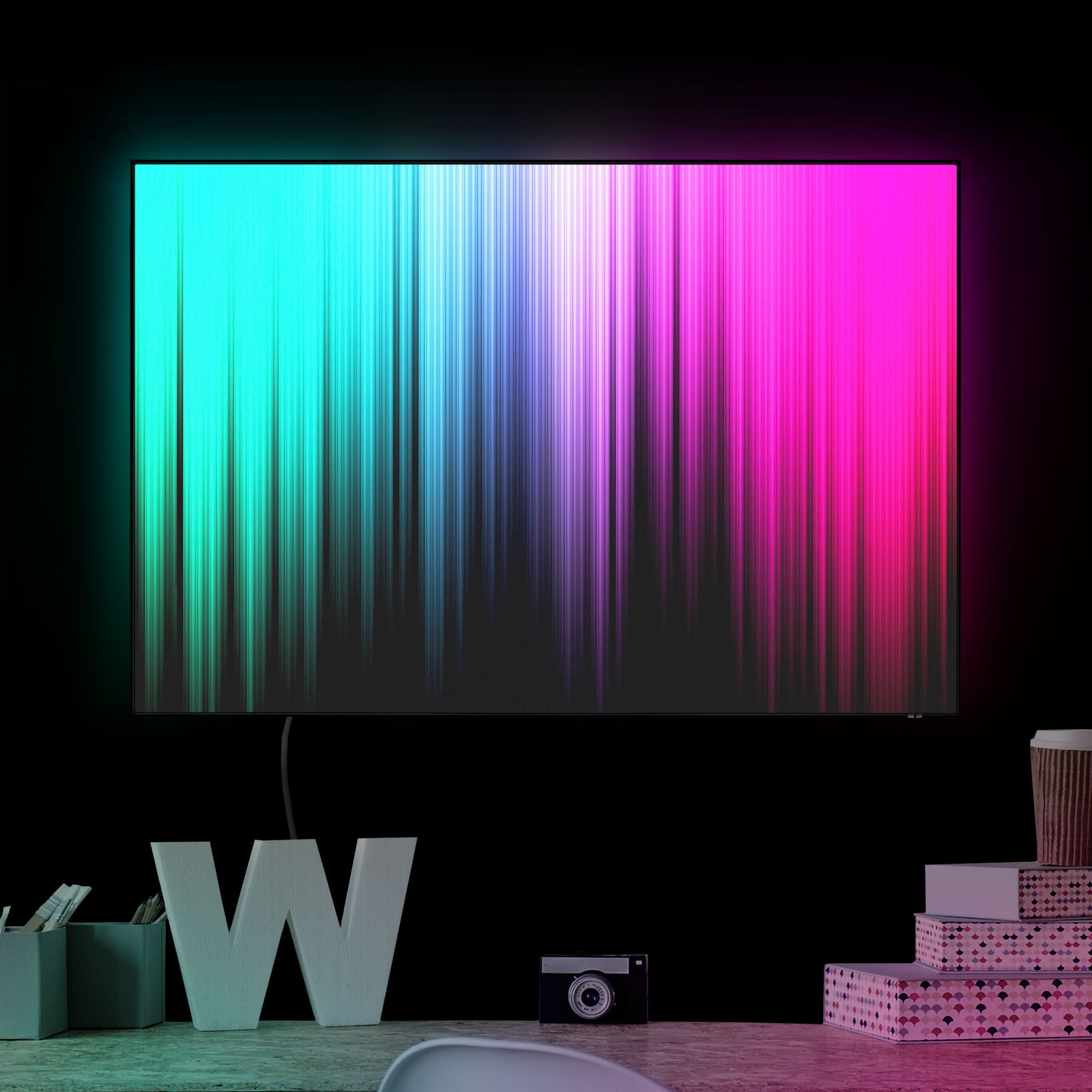 LED-Wechselbild Rainbow Display