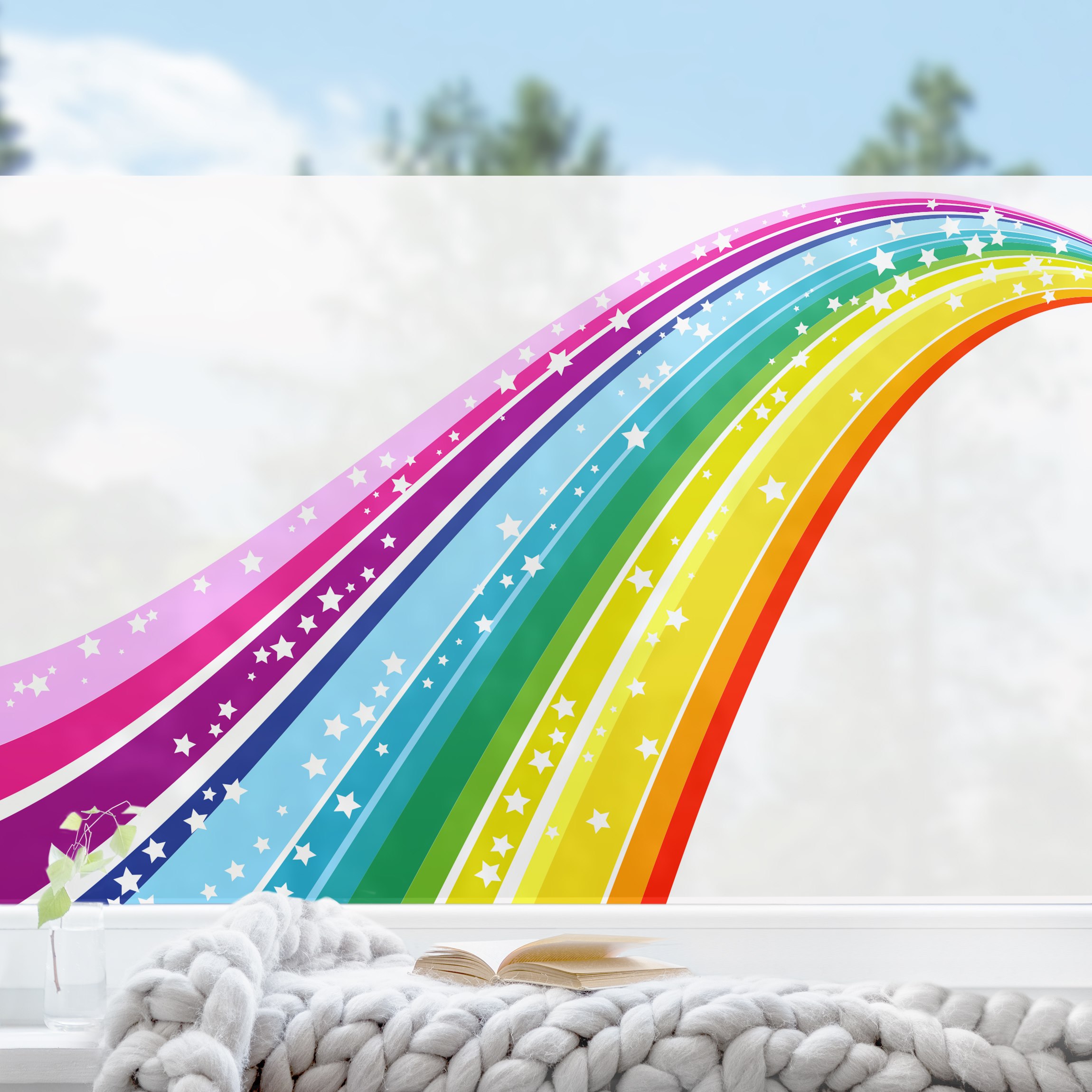 Fensterfolie Rainbow