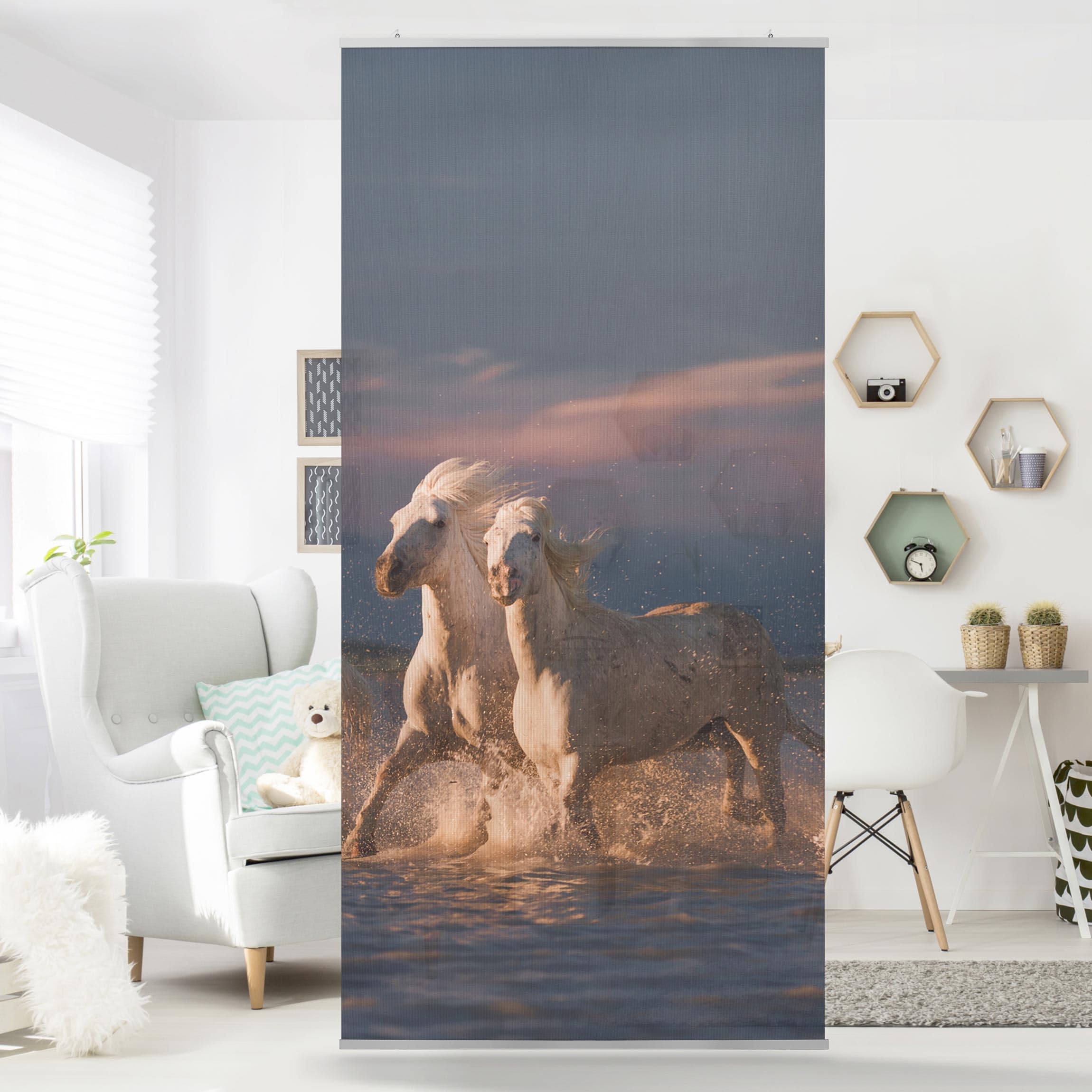 Raumteiler Wilde Pferde in Kamargue