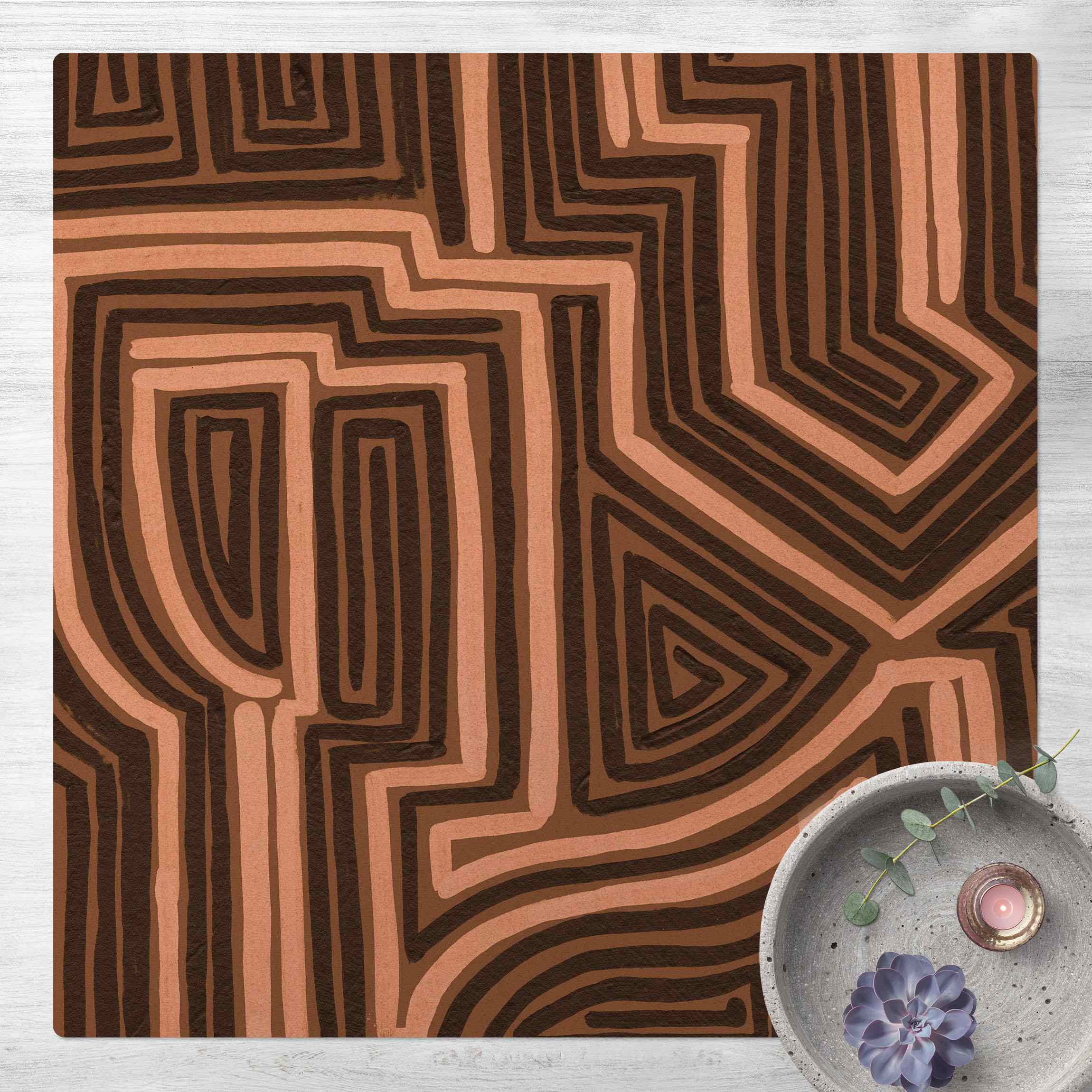 Kork-Teppich Raus aus dem Labyrinth