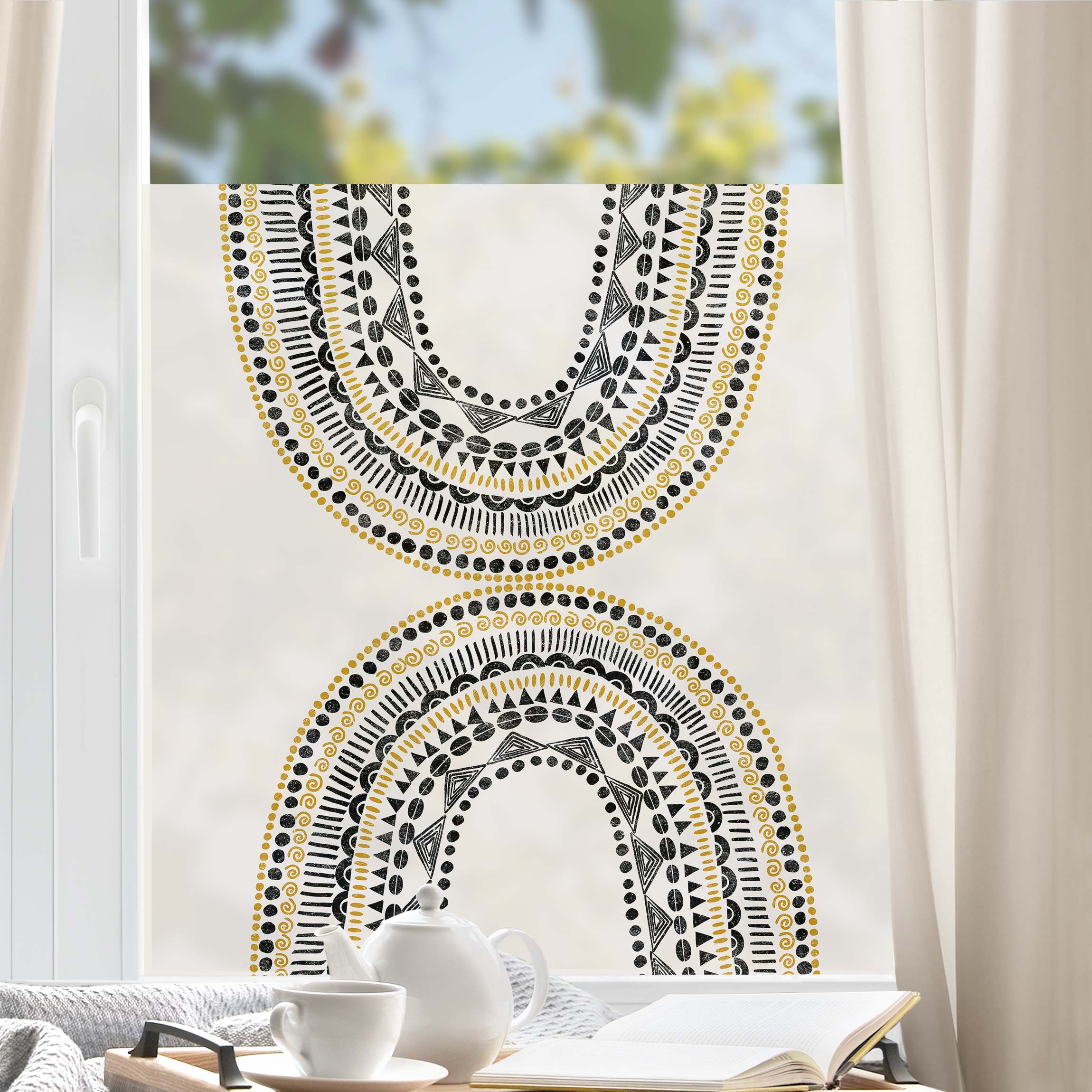 Fensterfolie Regenbogentribal