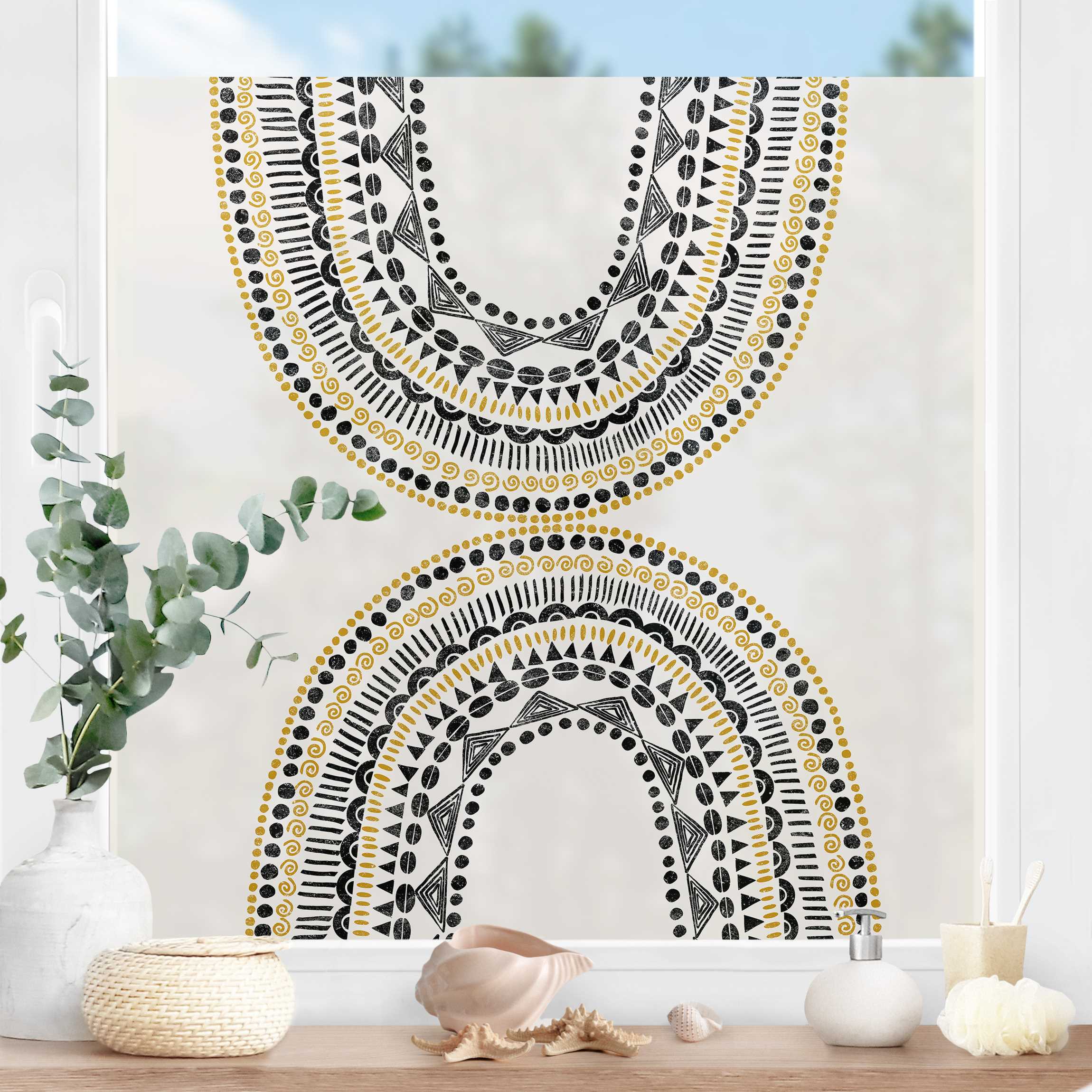 Fensterfolie Regenbogentribal