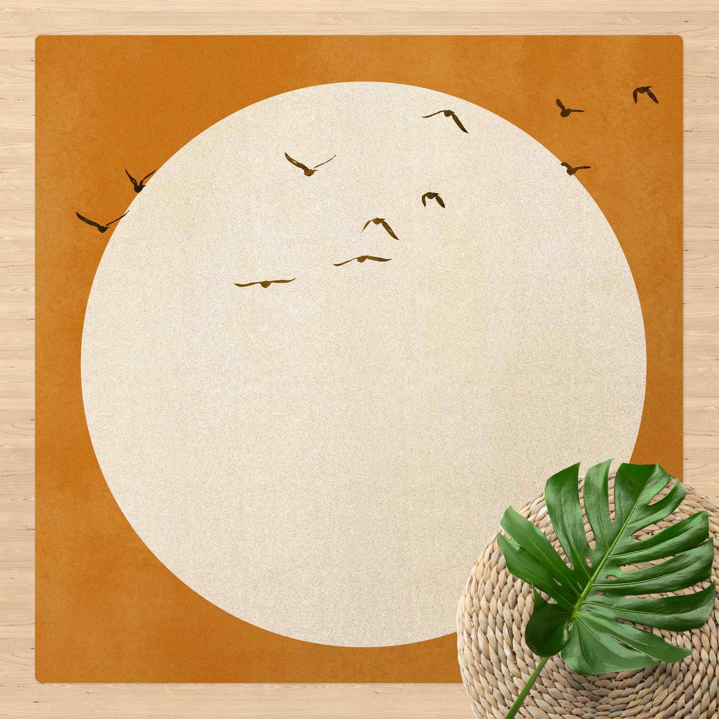 Kork-Teppich Reise zur ewigen Sonne