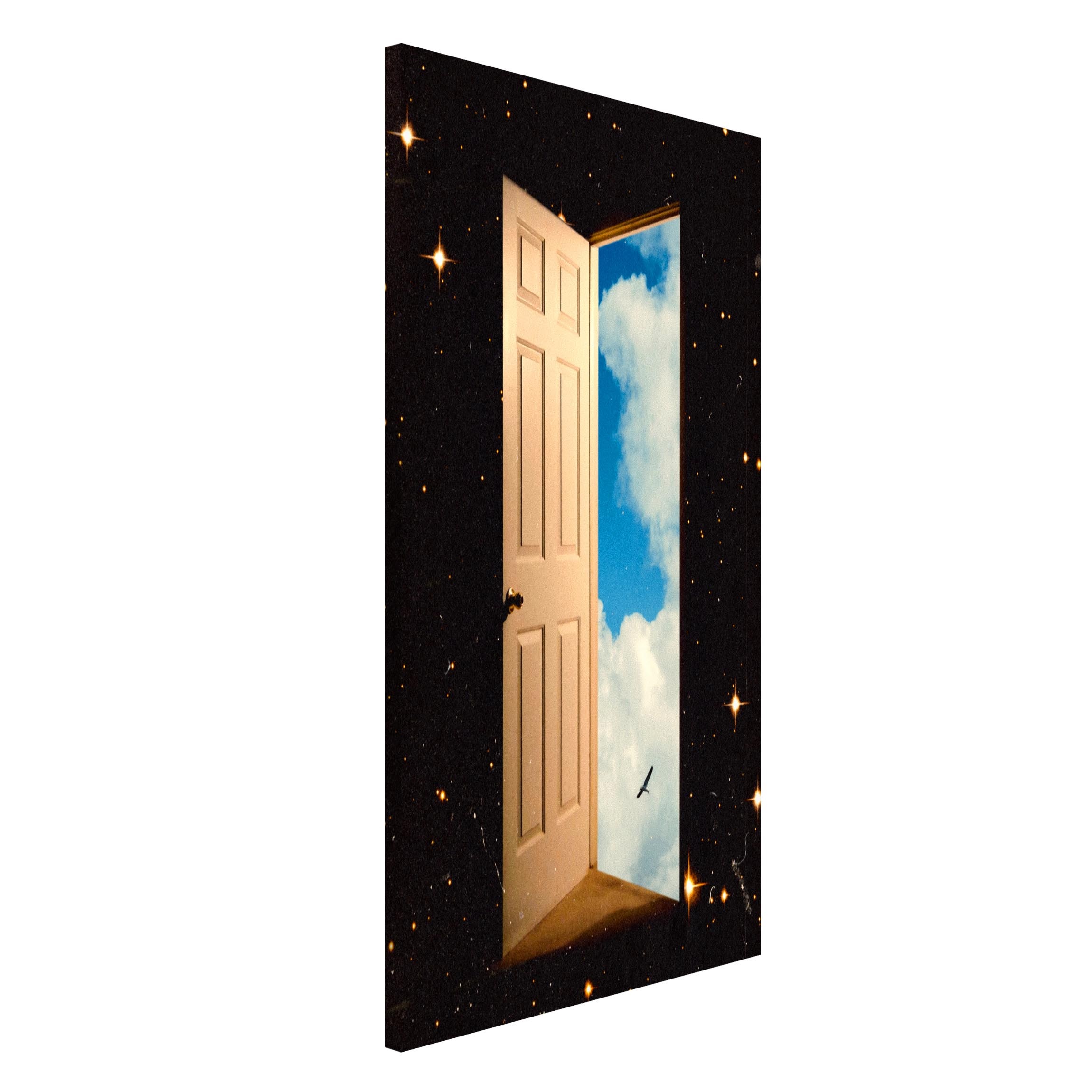 Magnettafel Retro Collage - Das Portal