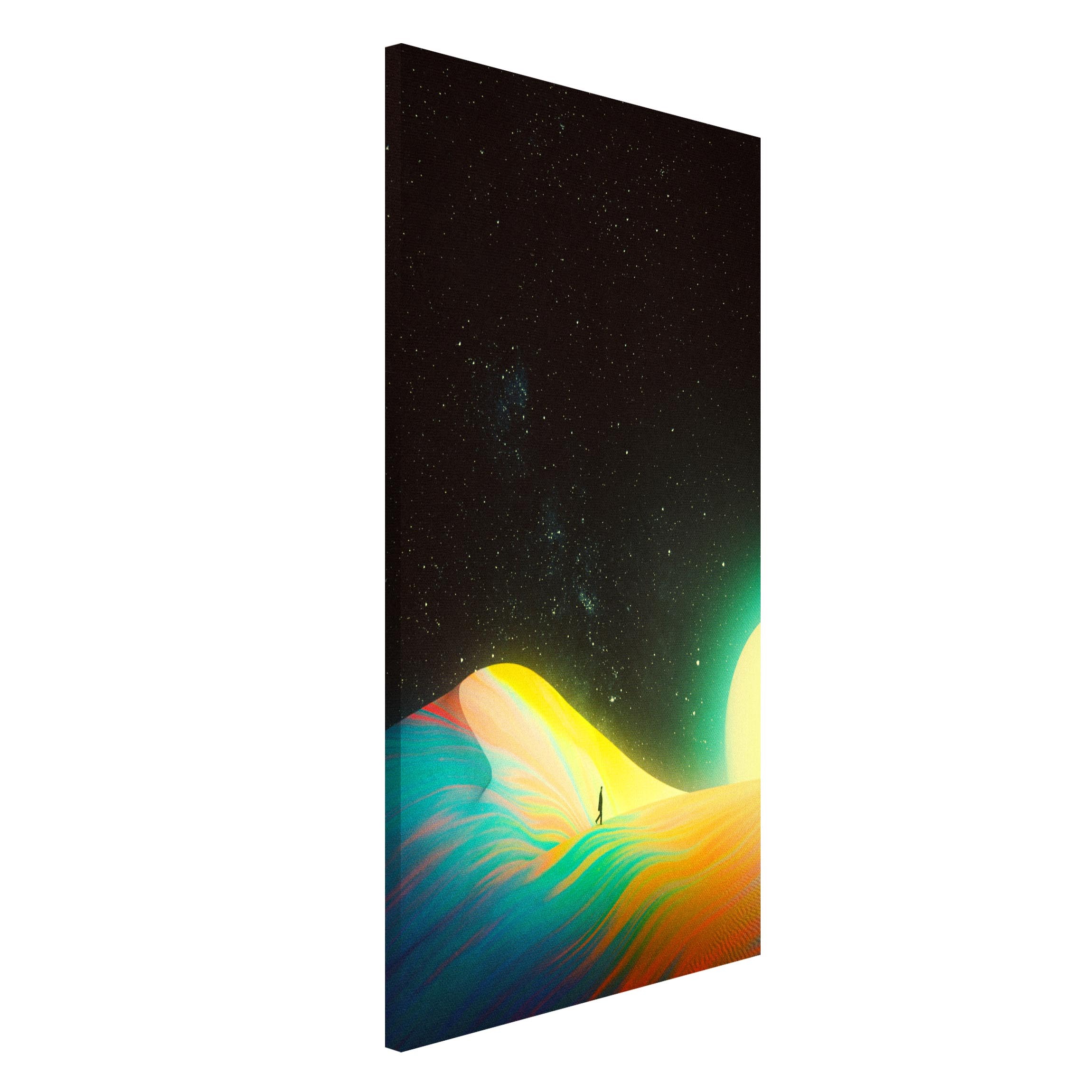 Magnettafel Retro Collage - Der Ursprung allen Glücks