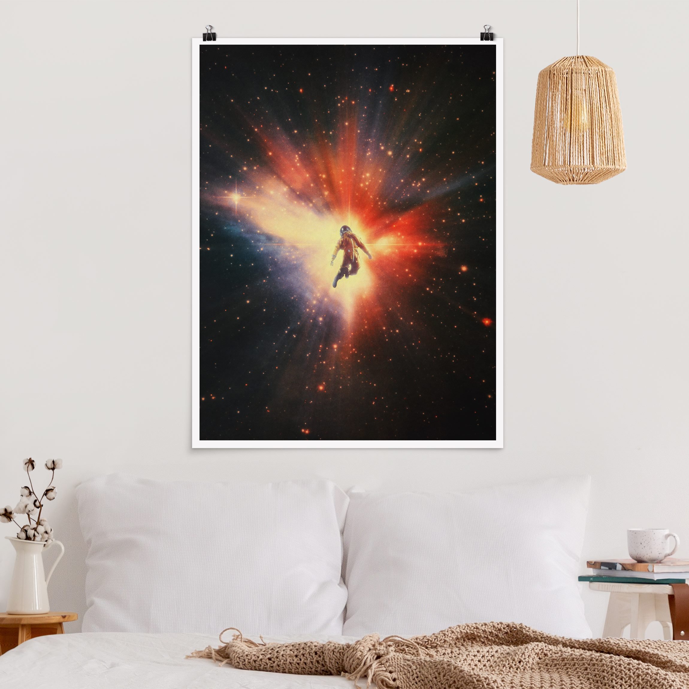 Poster Retro Collage - Die Schöpfung