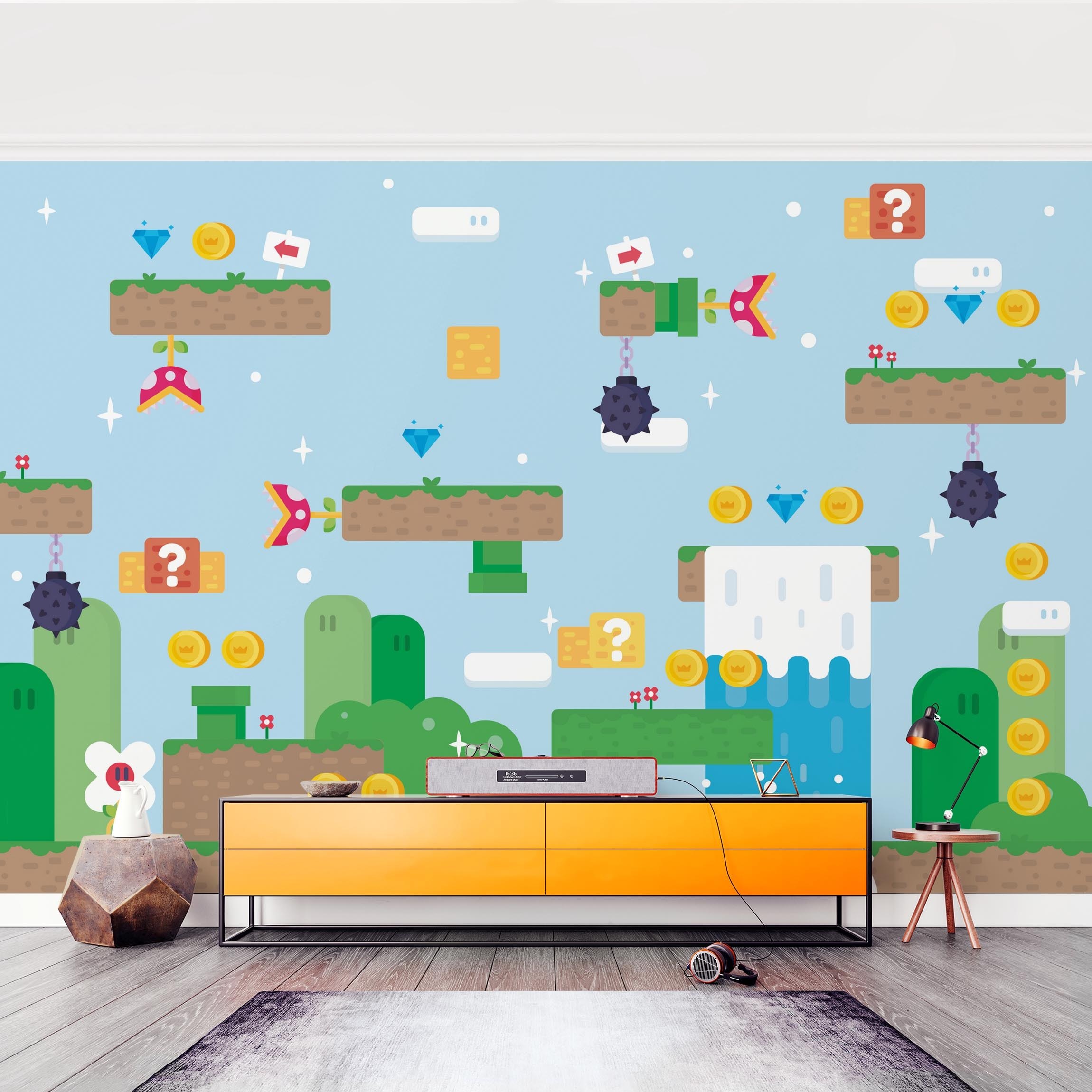 Fototapete Retro Game Klassiker