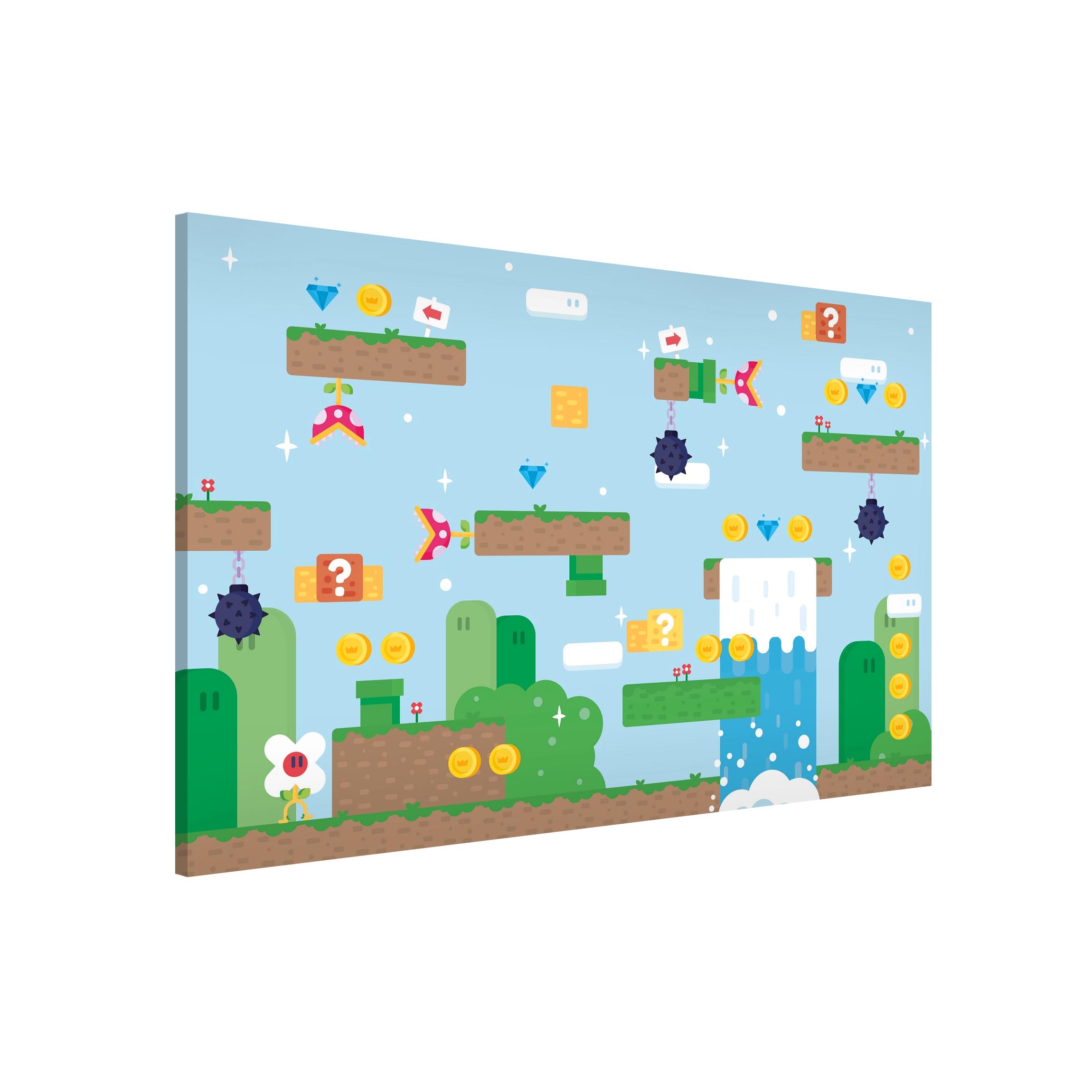 Magnettafel Classical Retro Game