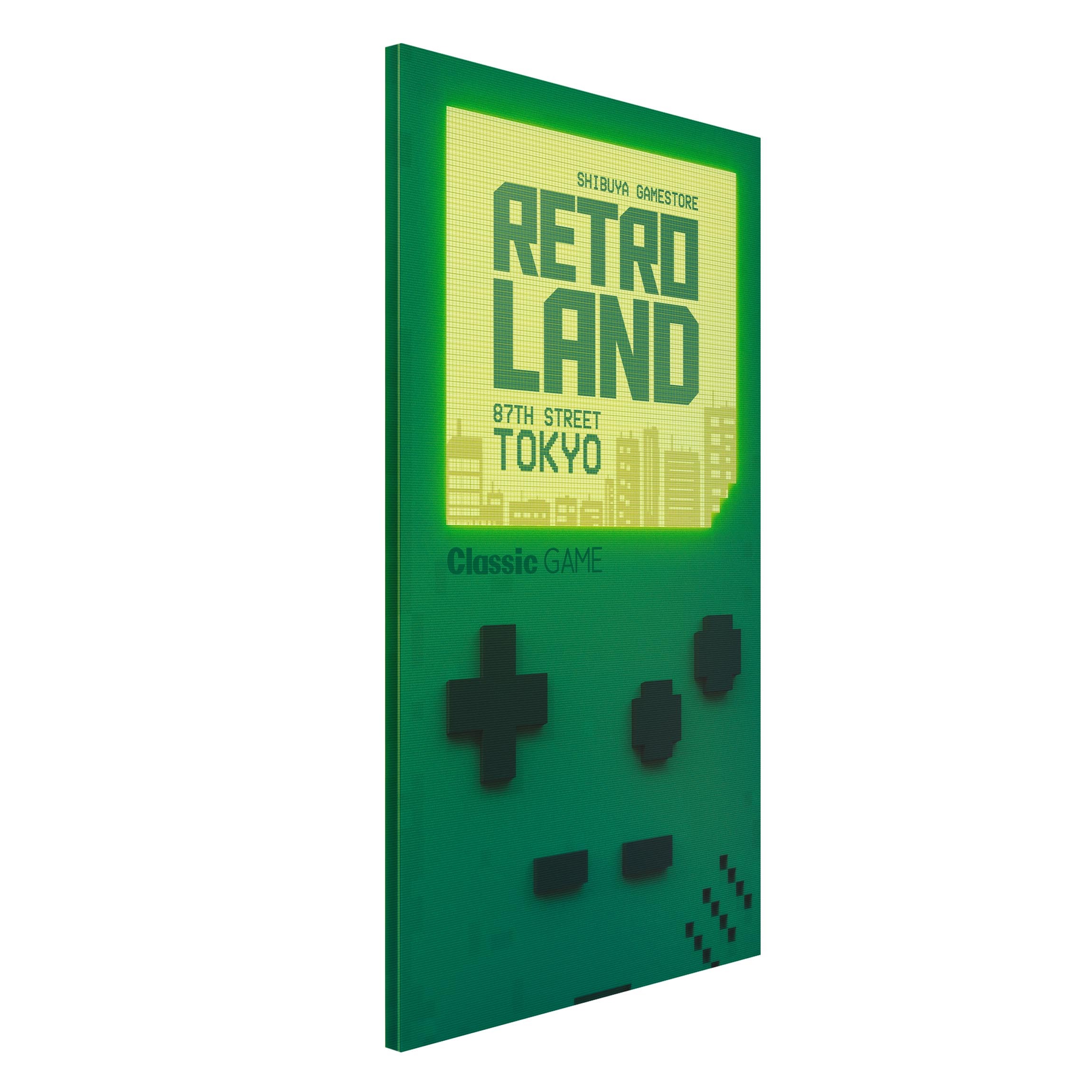 Magnettafel Retro Gaming Konsole in Türkis