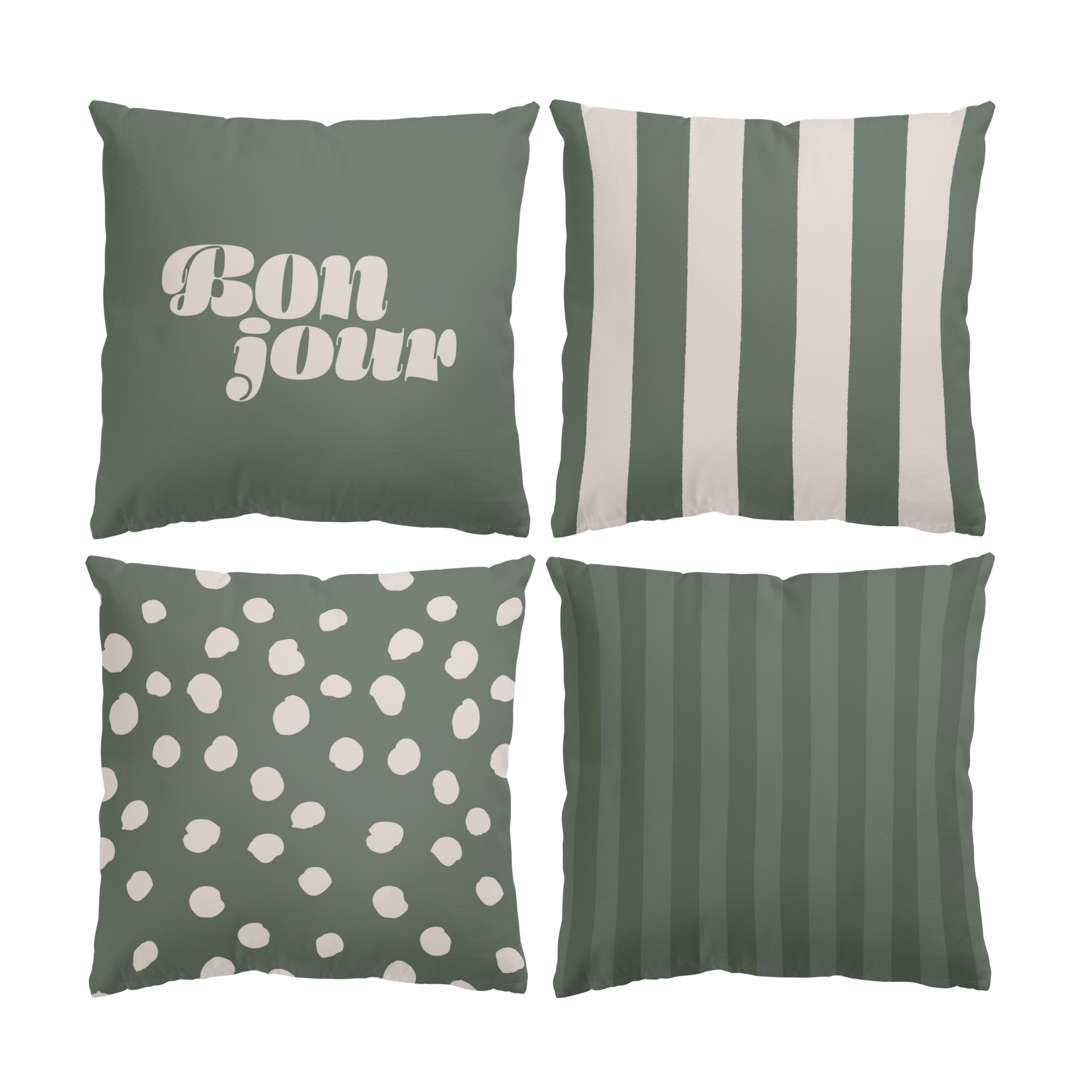 Dekokissen 4er Set Ritzy Rosemary Set