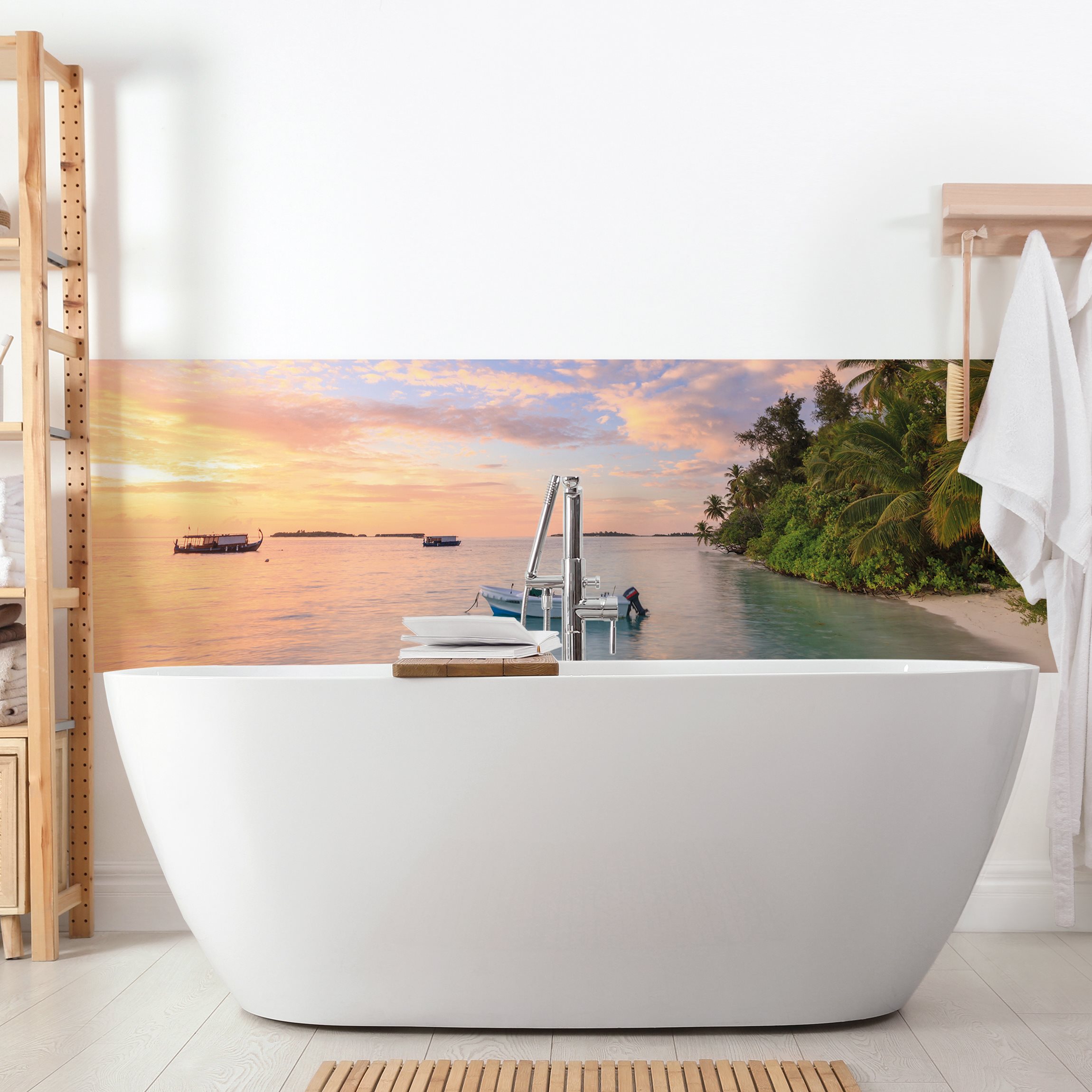 Wandverkleidung Bad Ruhendes Meer