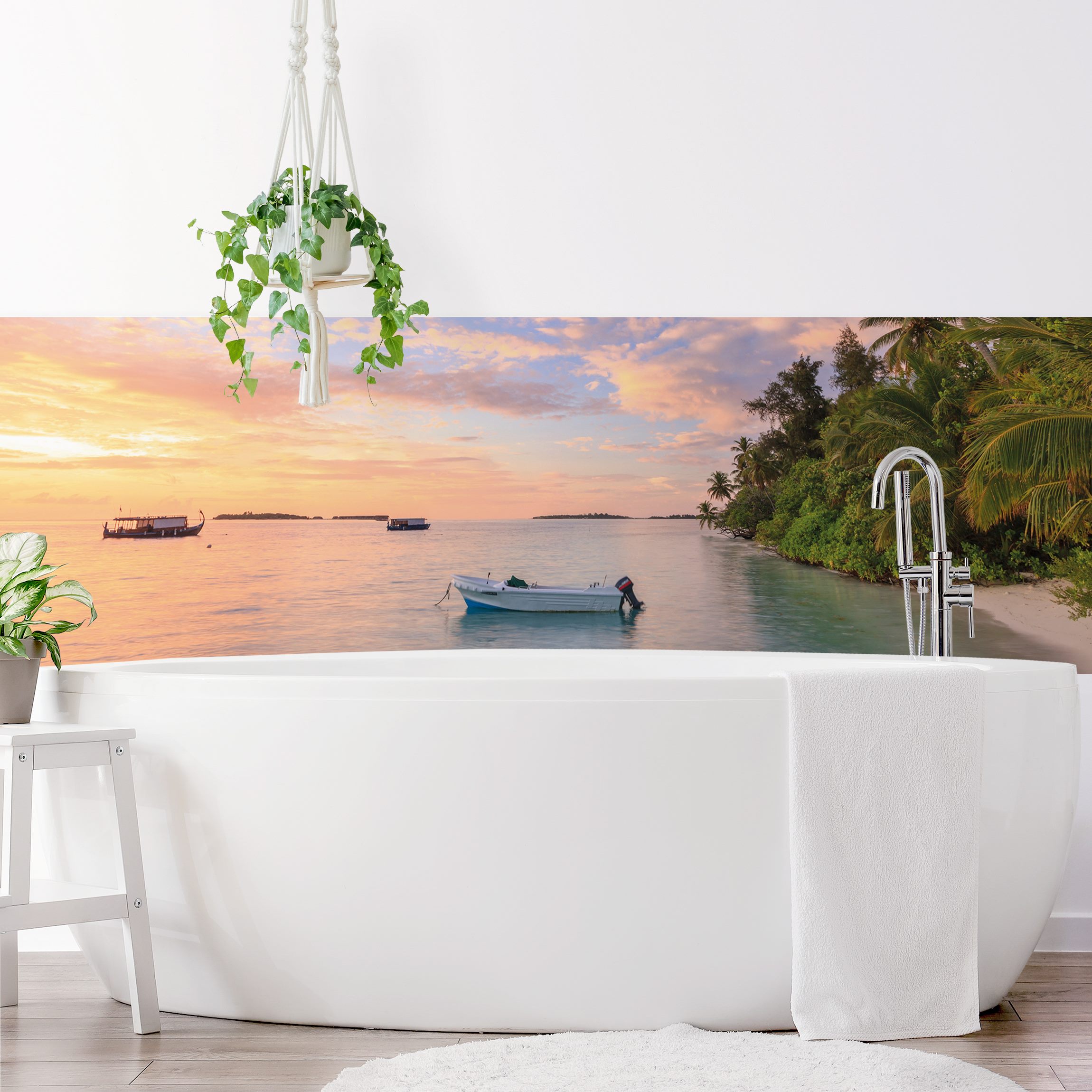 Wandverkleidung Bad Ruhendes Meer