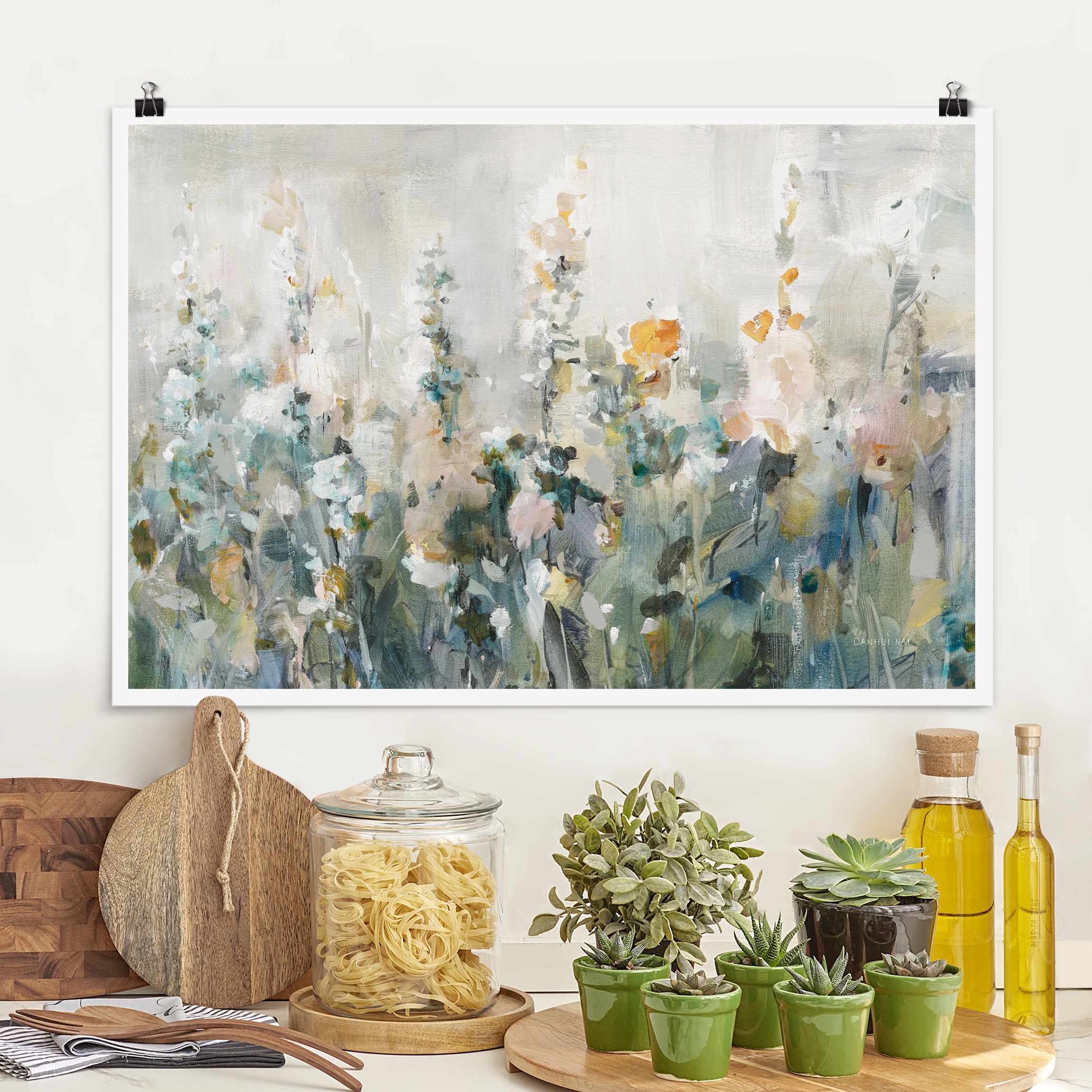 Poster Rustikaler Garten