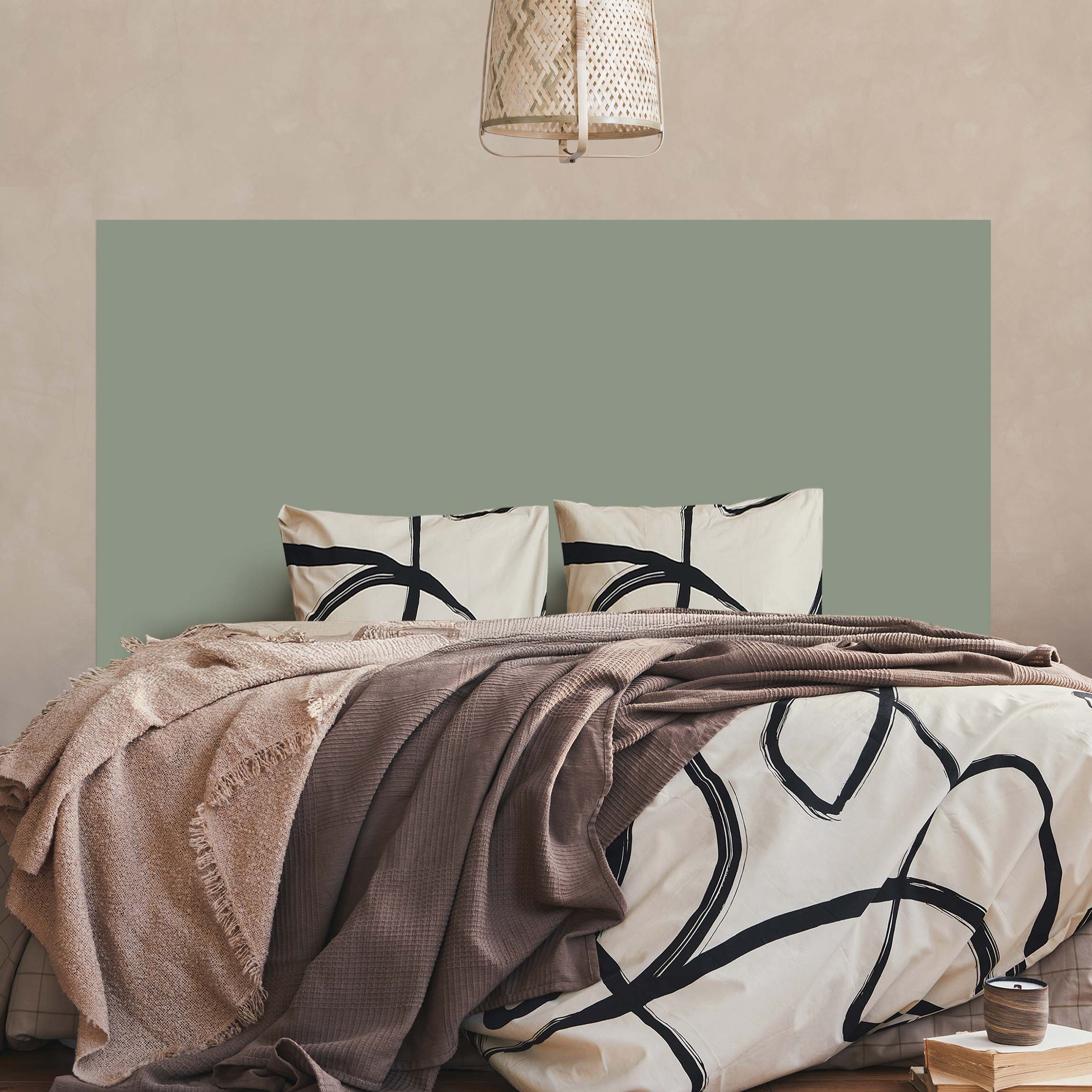 Kopfteil Bett Sane Sage