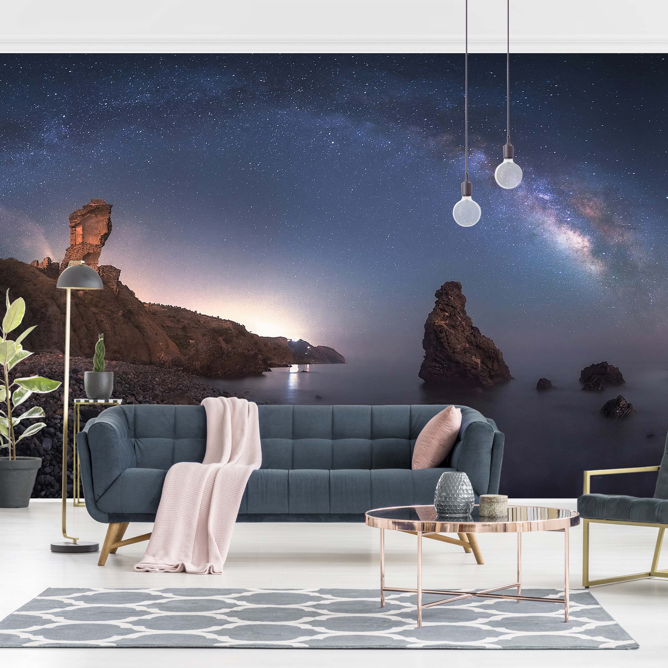 Fototapete Sea of galaxies