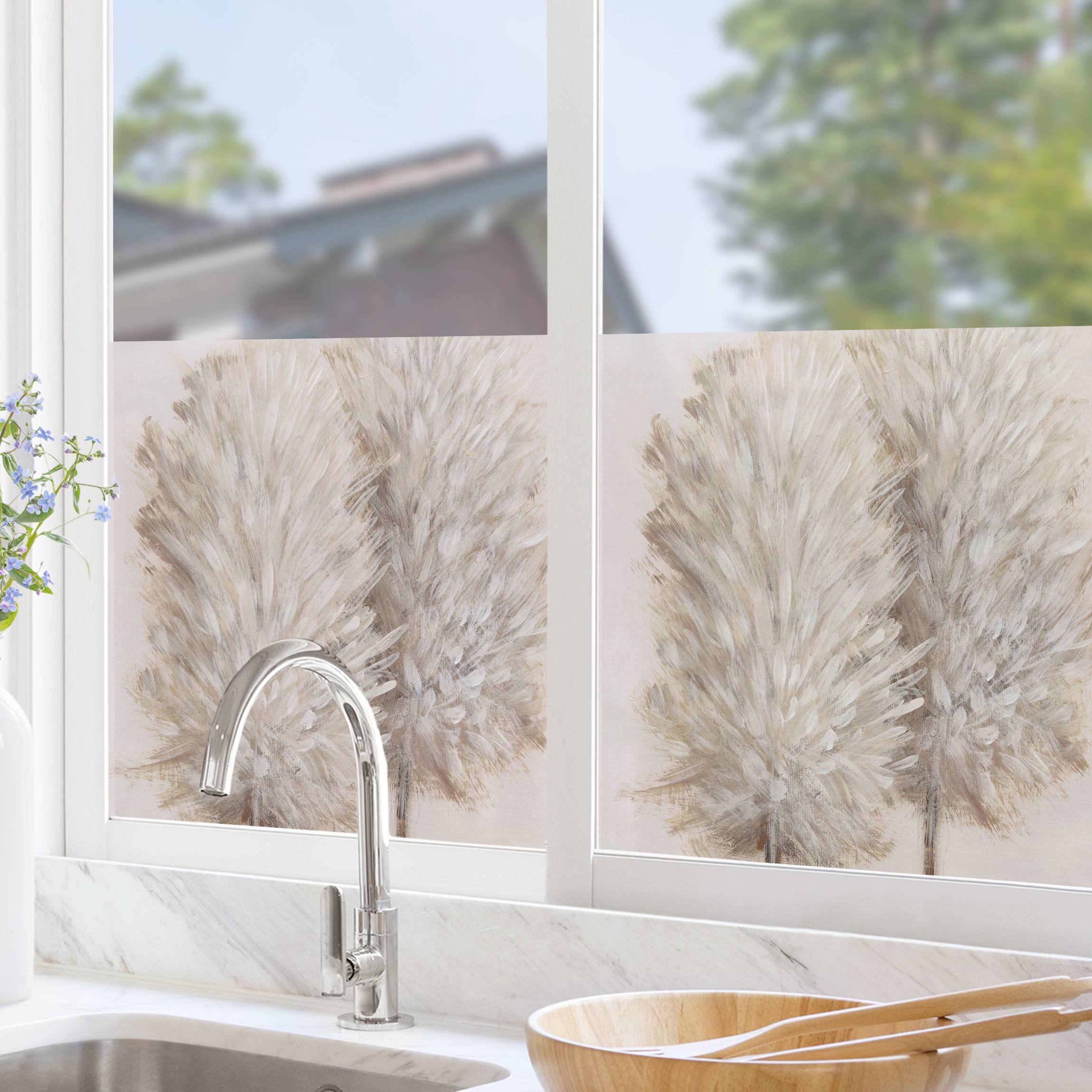 Fensterfolie Sehnsucht nach Stille