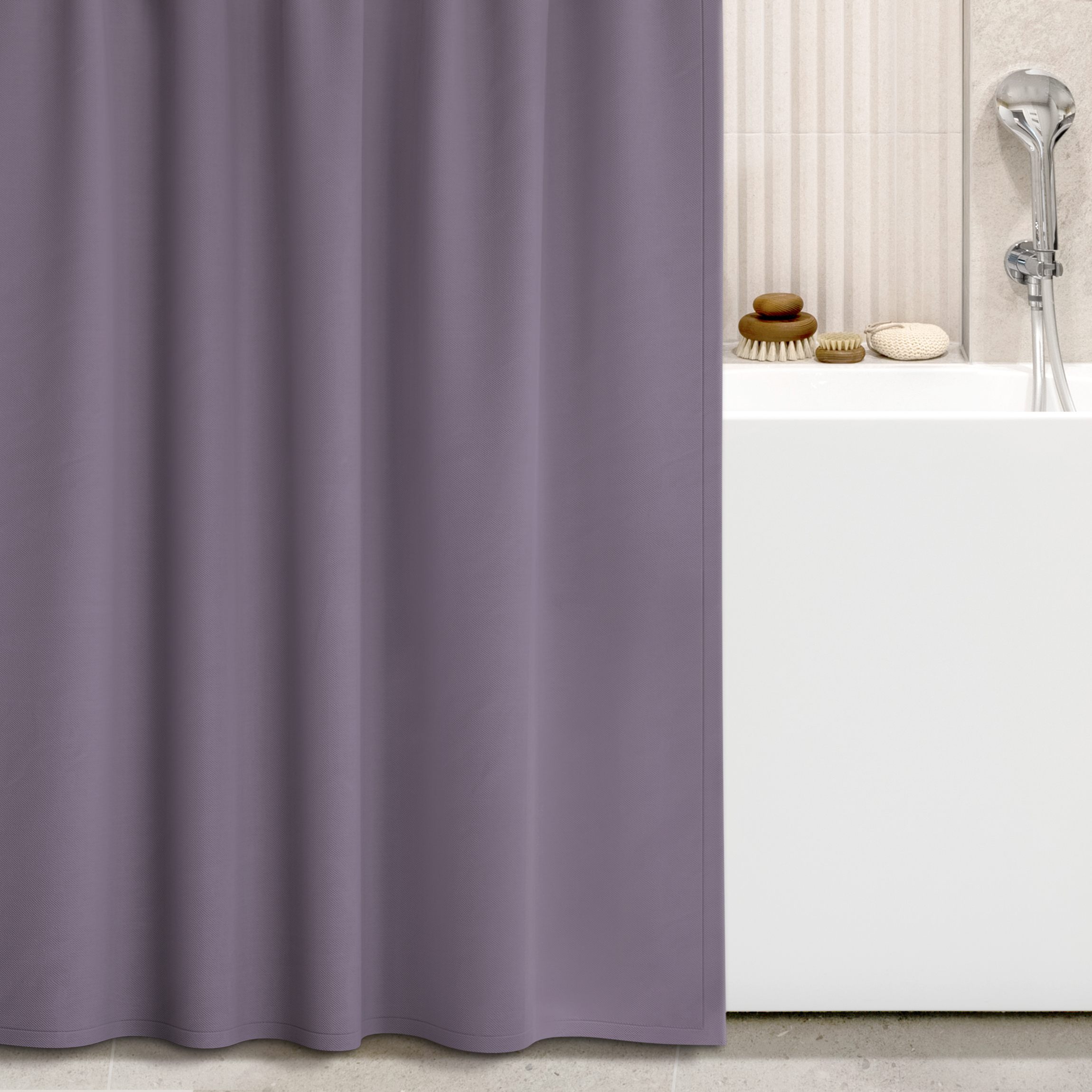 Duschvorhang Simple mauve