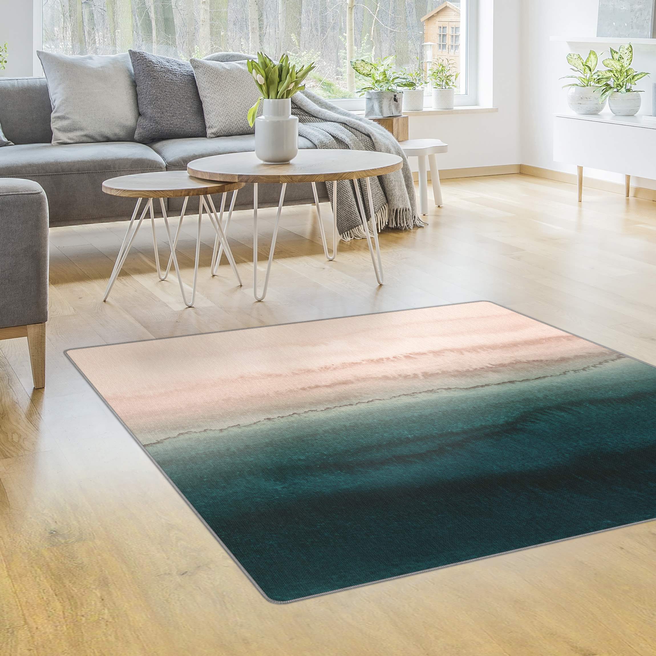 Teppich Spiel der Farben Meeresrauschen