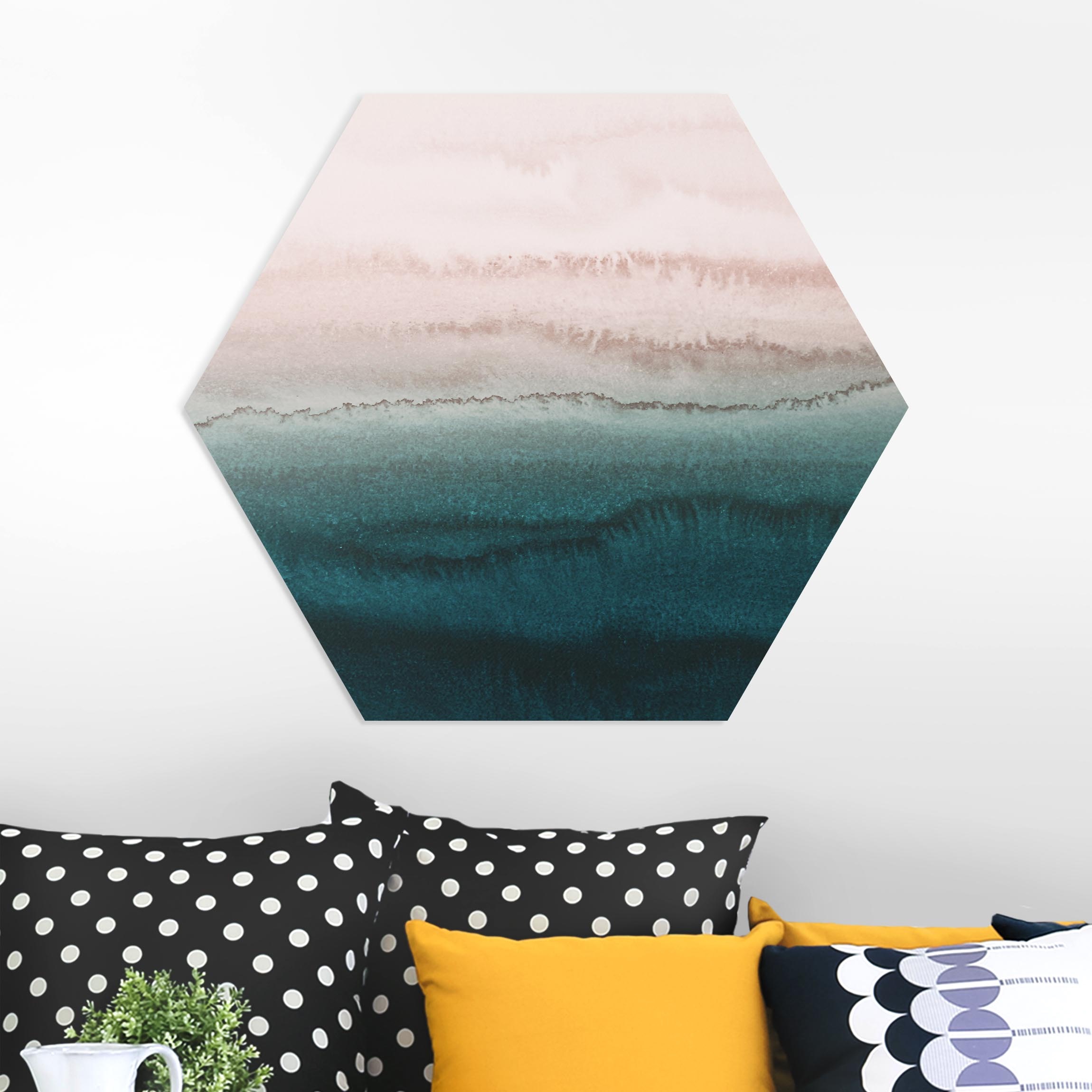 Hexagon-Forexbild Spiel der Farben Meeresrauschen