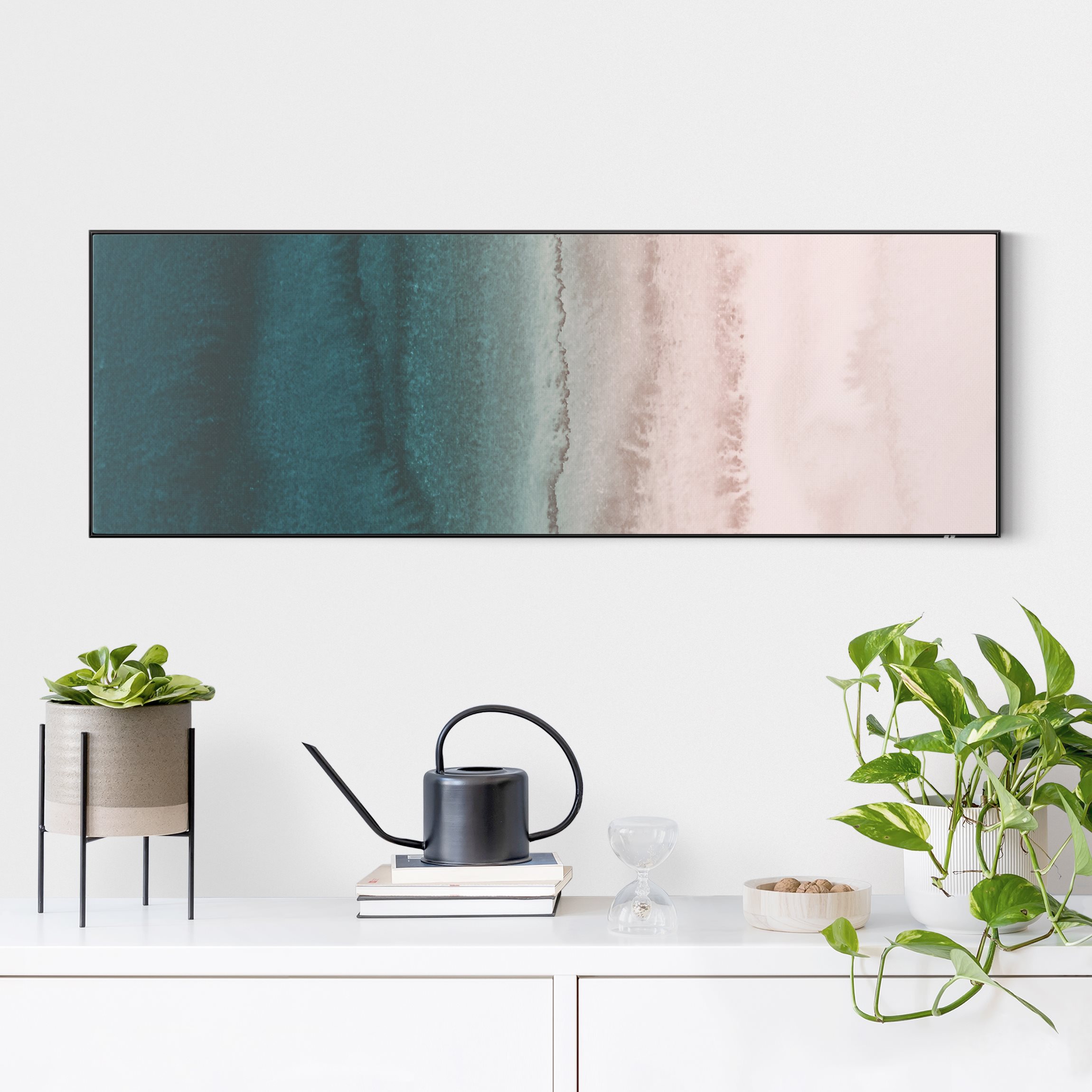 Wechselbild Spiel der Farben Meeresrauschen