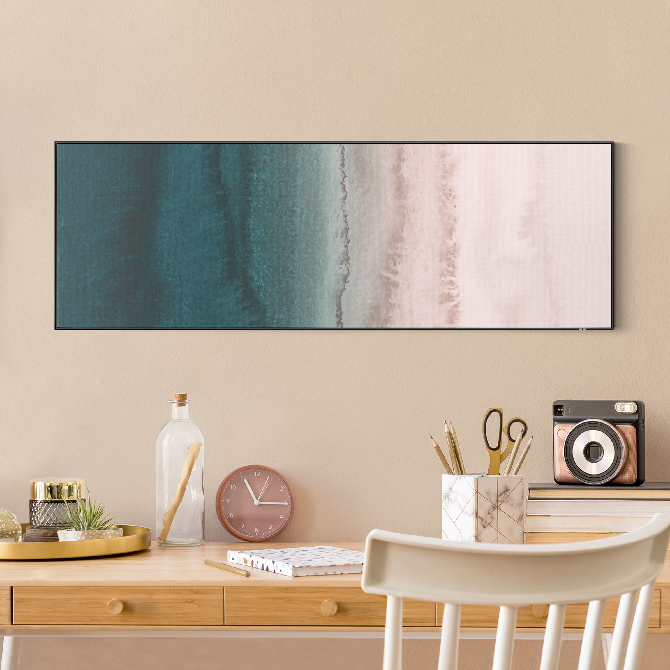 Wechselbild Spiel der Farben Meeresrauschen