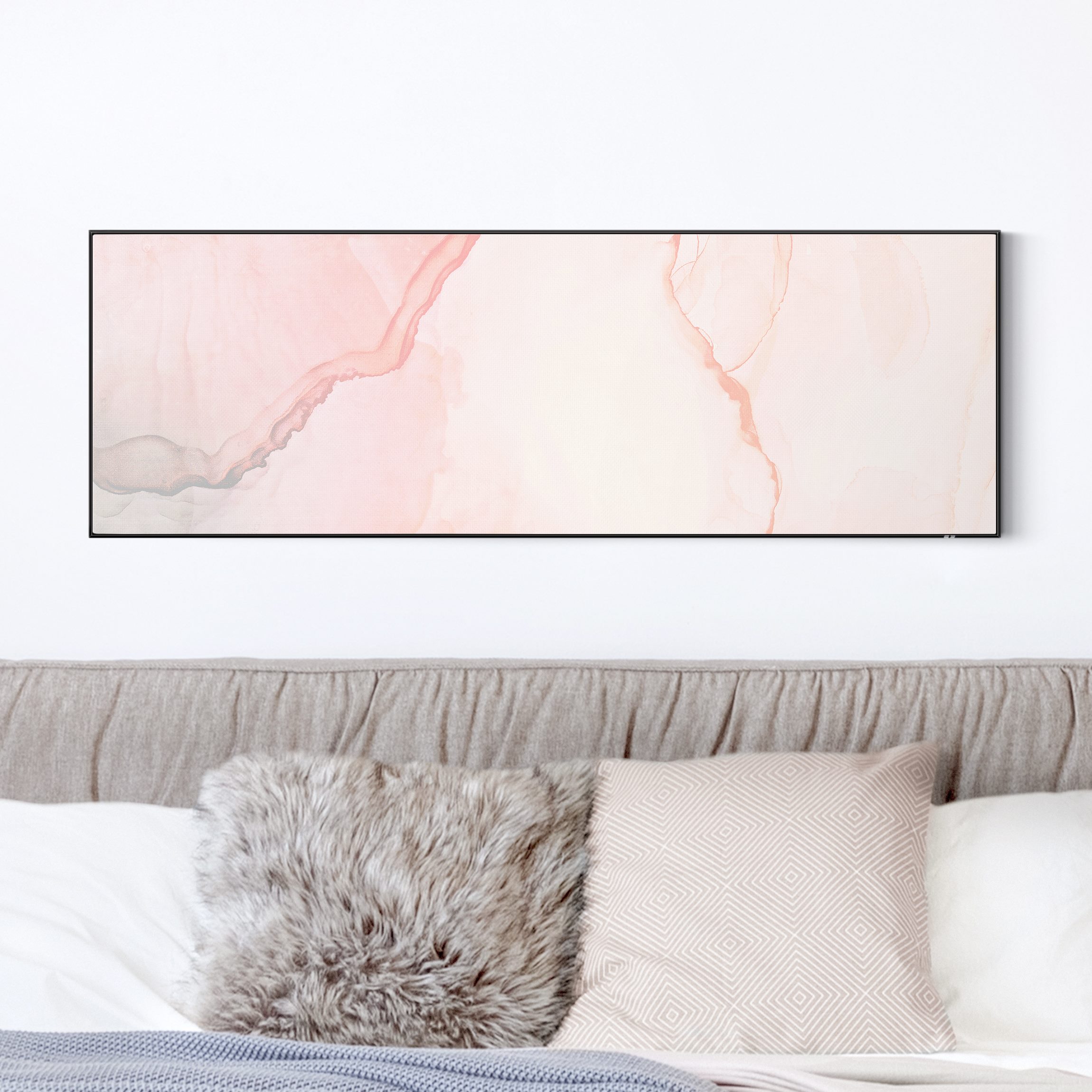 Wechselbild Spiel der Farben Pastell Zuckerwatte