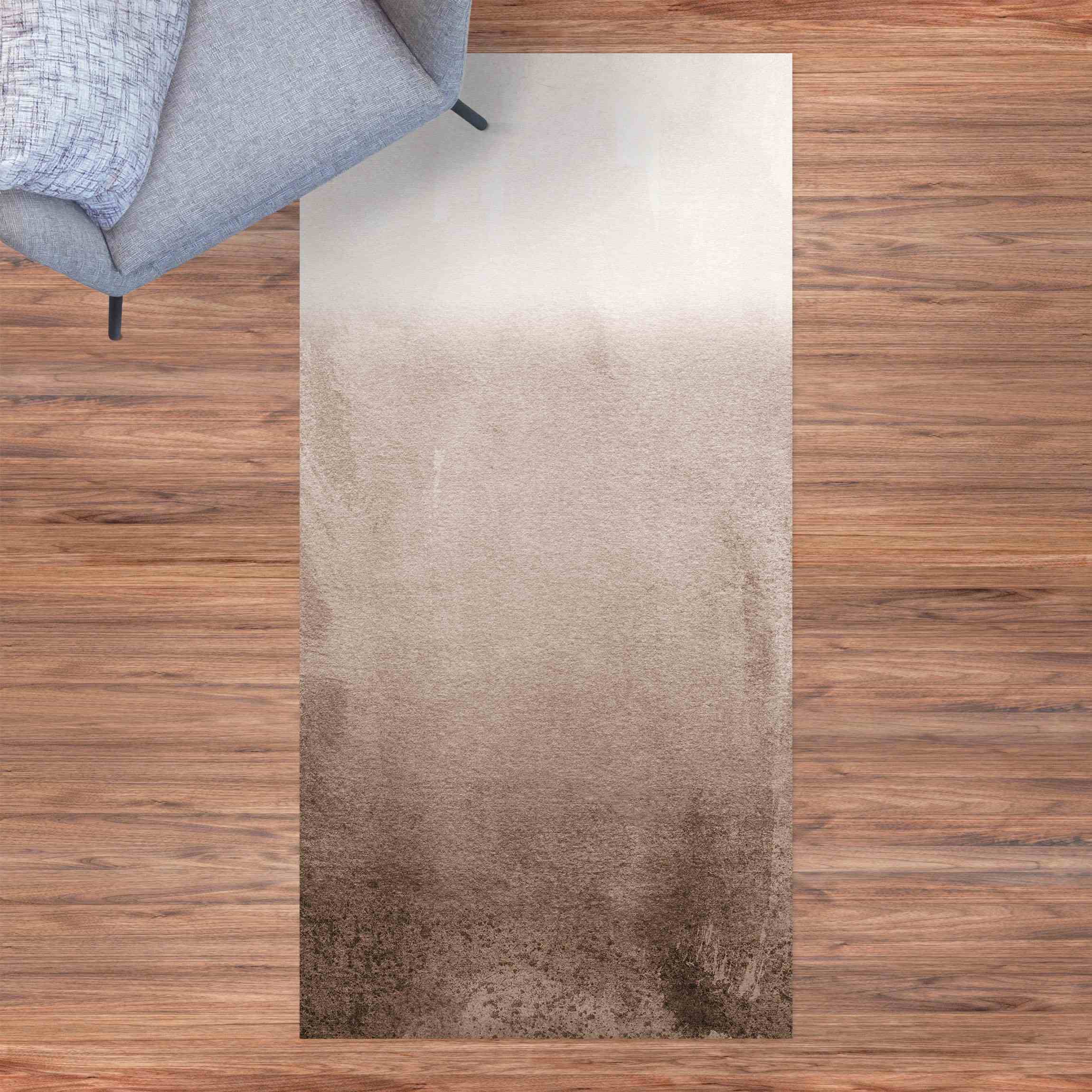 Vinylteppich Spiel der Farben Verblassendes Sepia