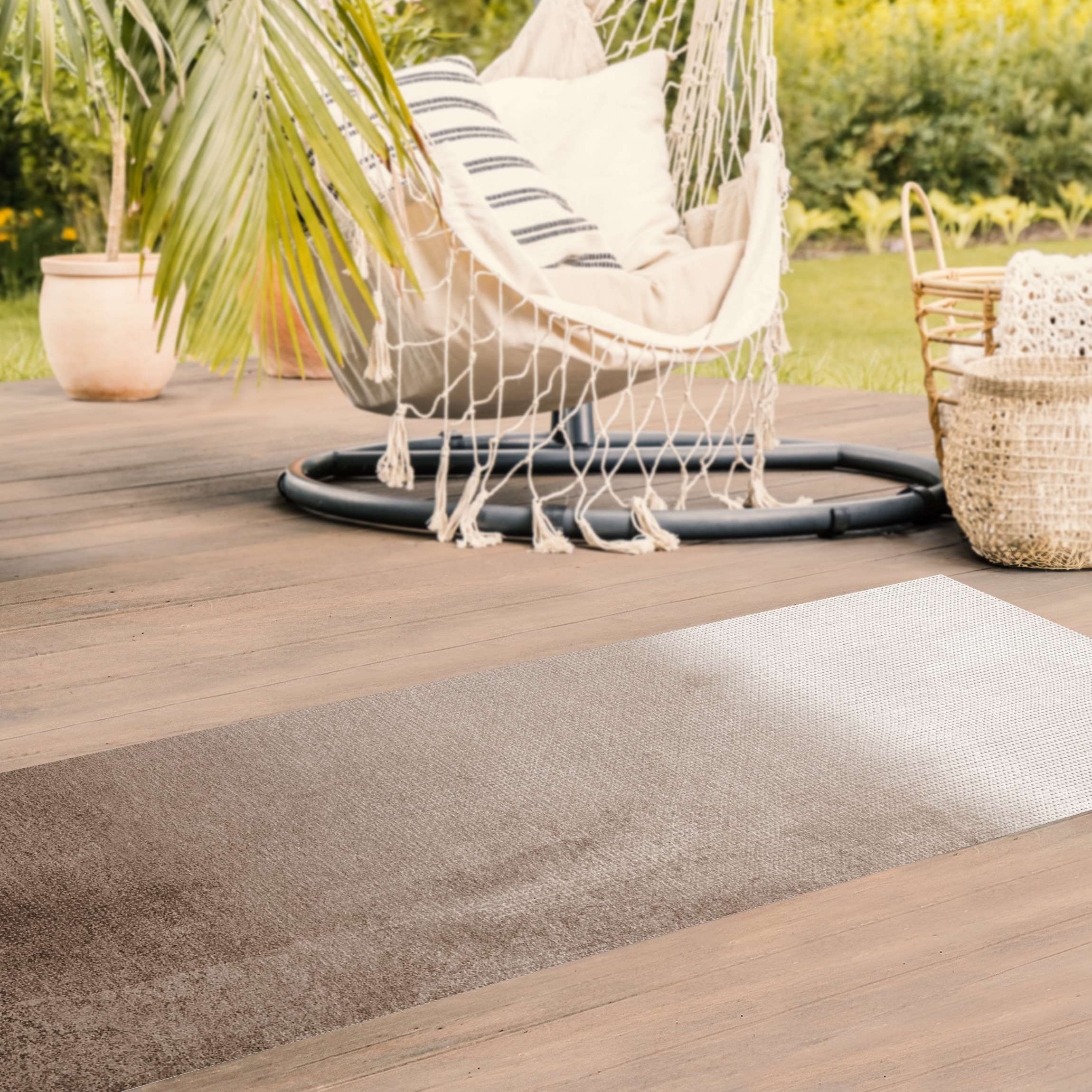 Vinylteppich Spiel der Farben Verblassendes Sepia